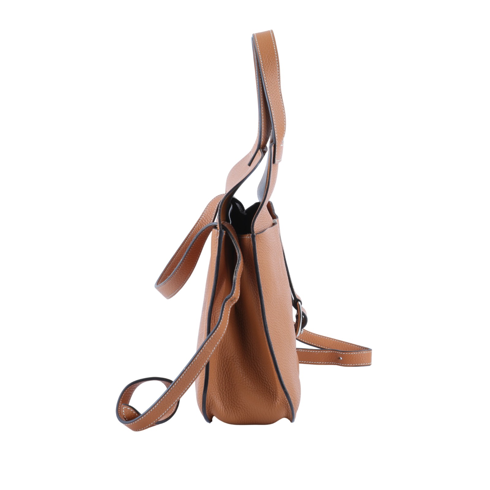 愛馬仕 Hermes Halzan 31 手拿 手提 肩背 斜背包 HZ31 A MM 010 AX A刻金棕銀釦HALZAN31 背帶