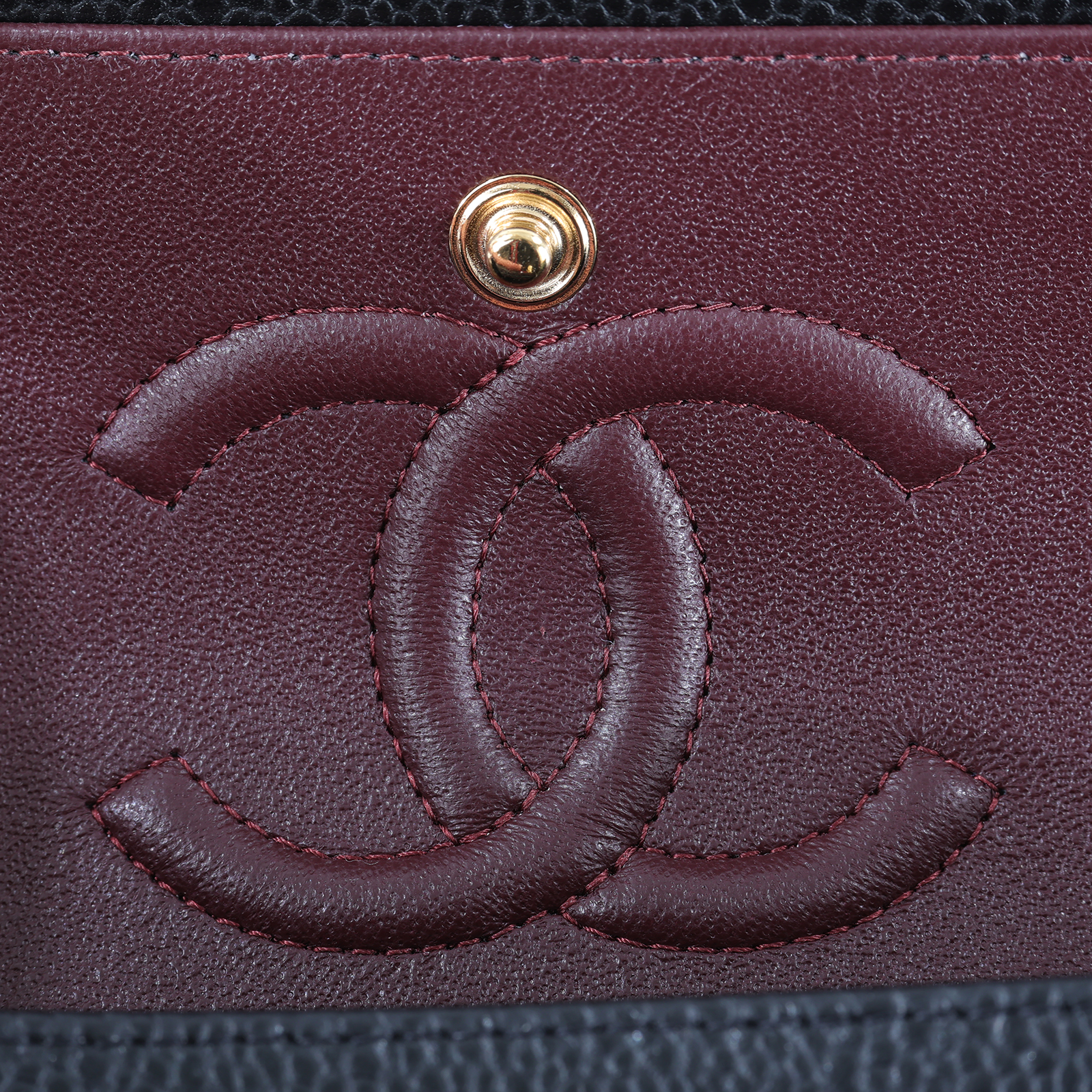 香奈兒 CHANEL CF 經典 小型 口蓋包 A01113 晶片款 黑金荔枝牛COCO23 防塵袋\