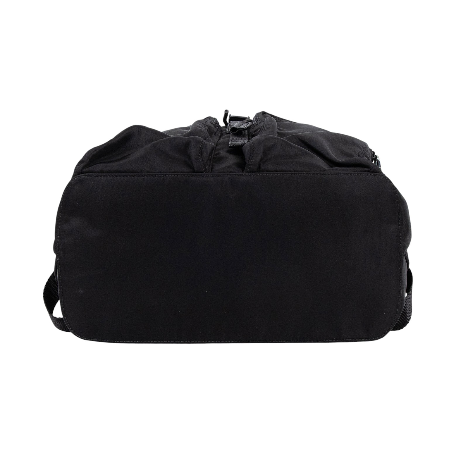 普拉達 PRADA Re-Nylon 後背包 1BZ070_ZOT 黑尼龍後背包 無附屬品