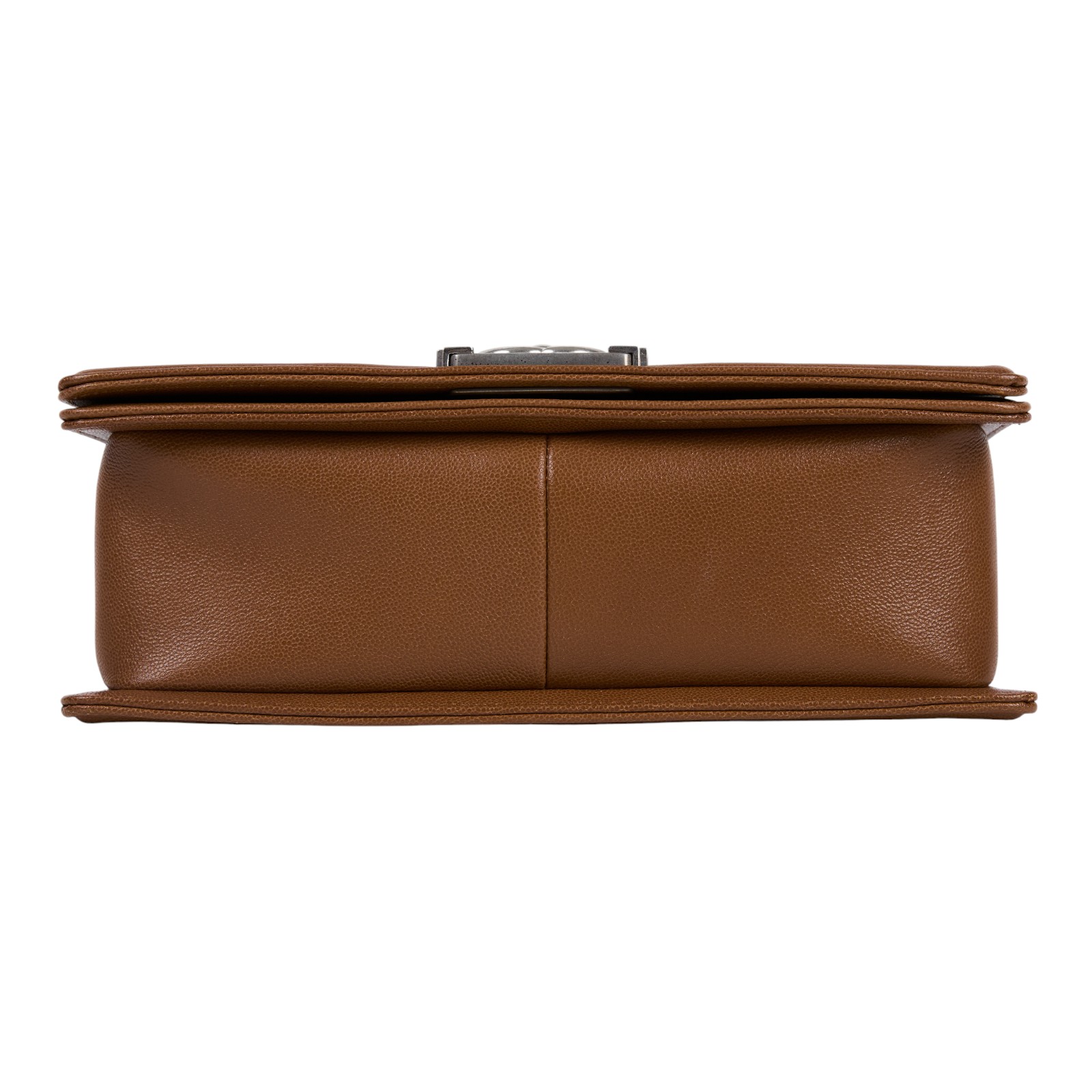 香奈兒 CHANEL Boy 25 口蓋包 A67086 晶片款 深咖荔枝牛BOY25 無附屬品