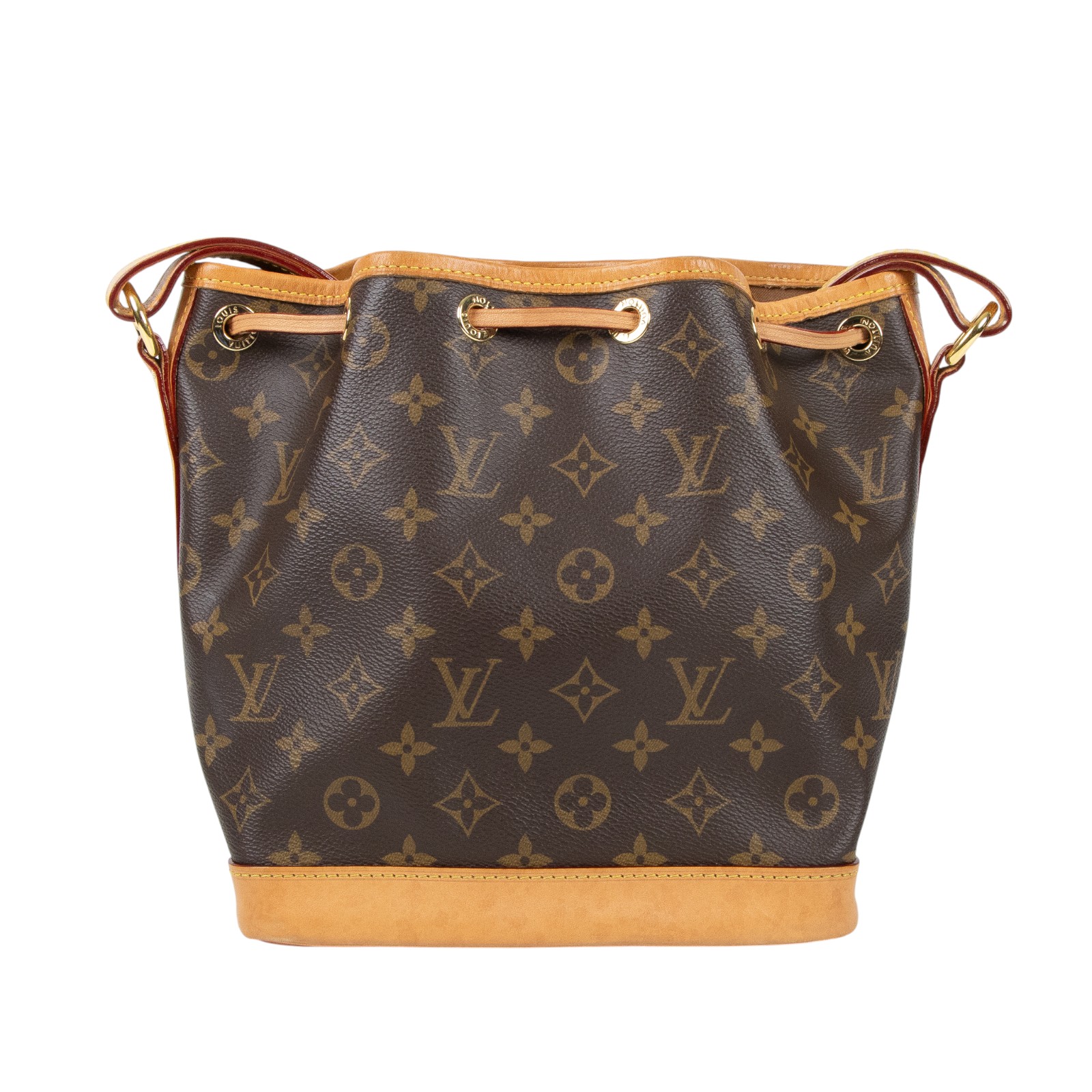 路易威登 LOUIS VUITTON Noé BB 原花 束口水桶包 M40817 晶片款 原花NOE BB 無附屬品