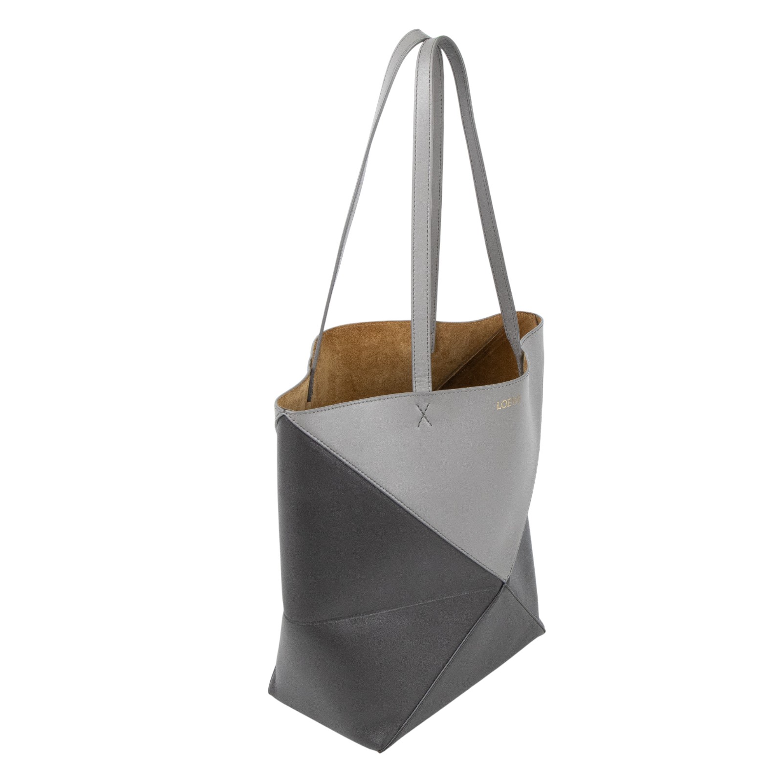 羅意威 LOEWE Puzzle Fold Tote 折疊托特包  灰PUZZLE TOTE 無附屬品