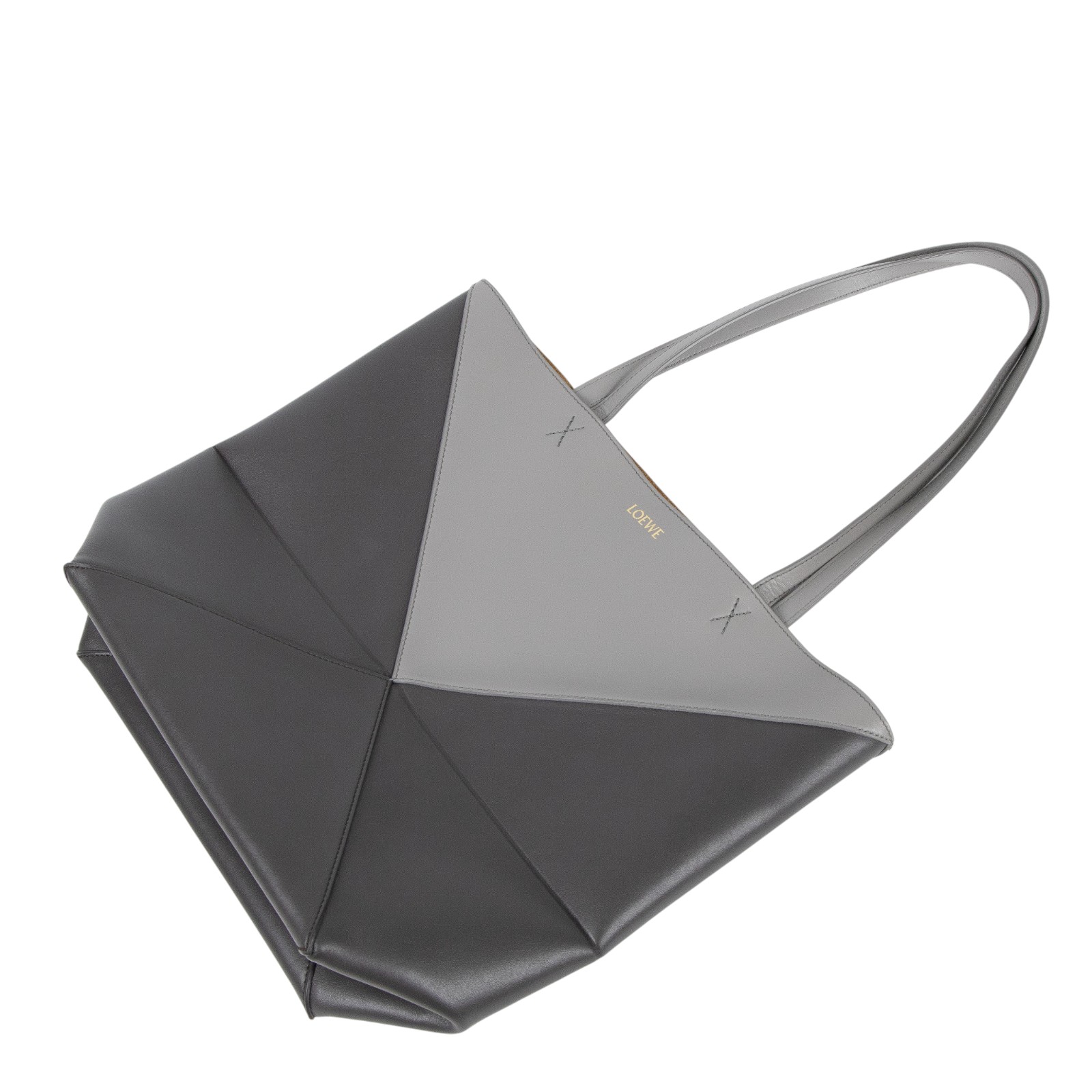 羅意威 LOEWE Puzzle Fold Tote 折疊托特包  灰PUZZLE TOTE 無附屬品