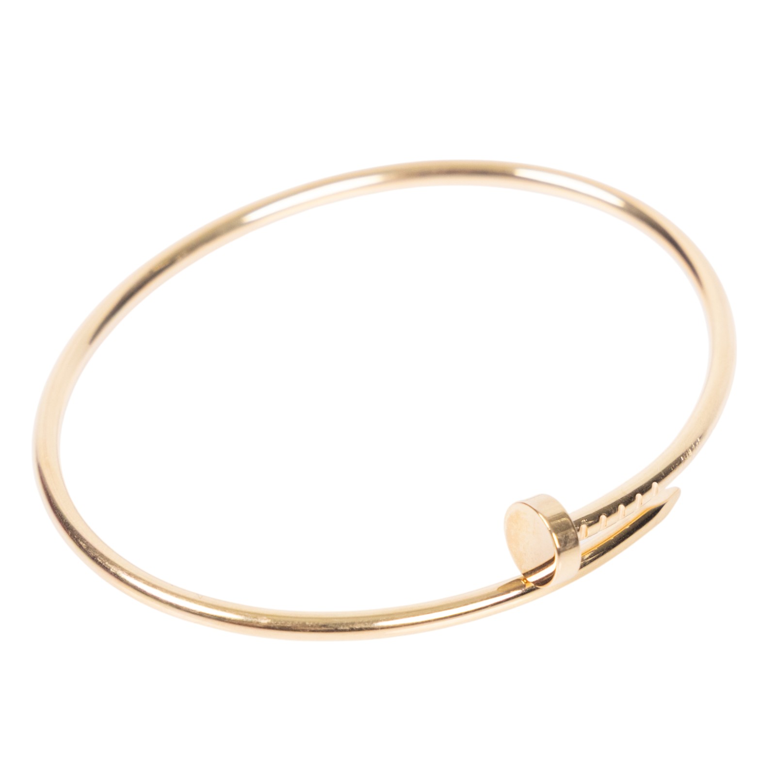 卡地亞 CARTIER Juste un Clou 手環 小型 B6062517 RG JUSTE UN CLOU釘子手環 #17 原廠盒子2/保證卡/購買證明