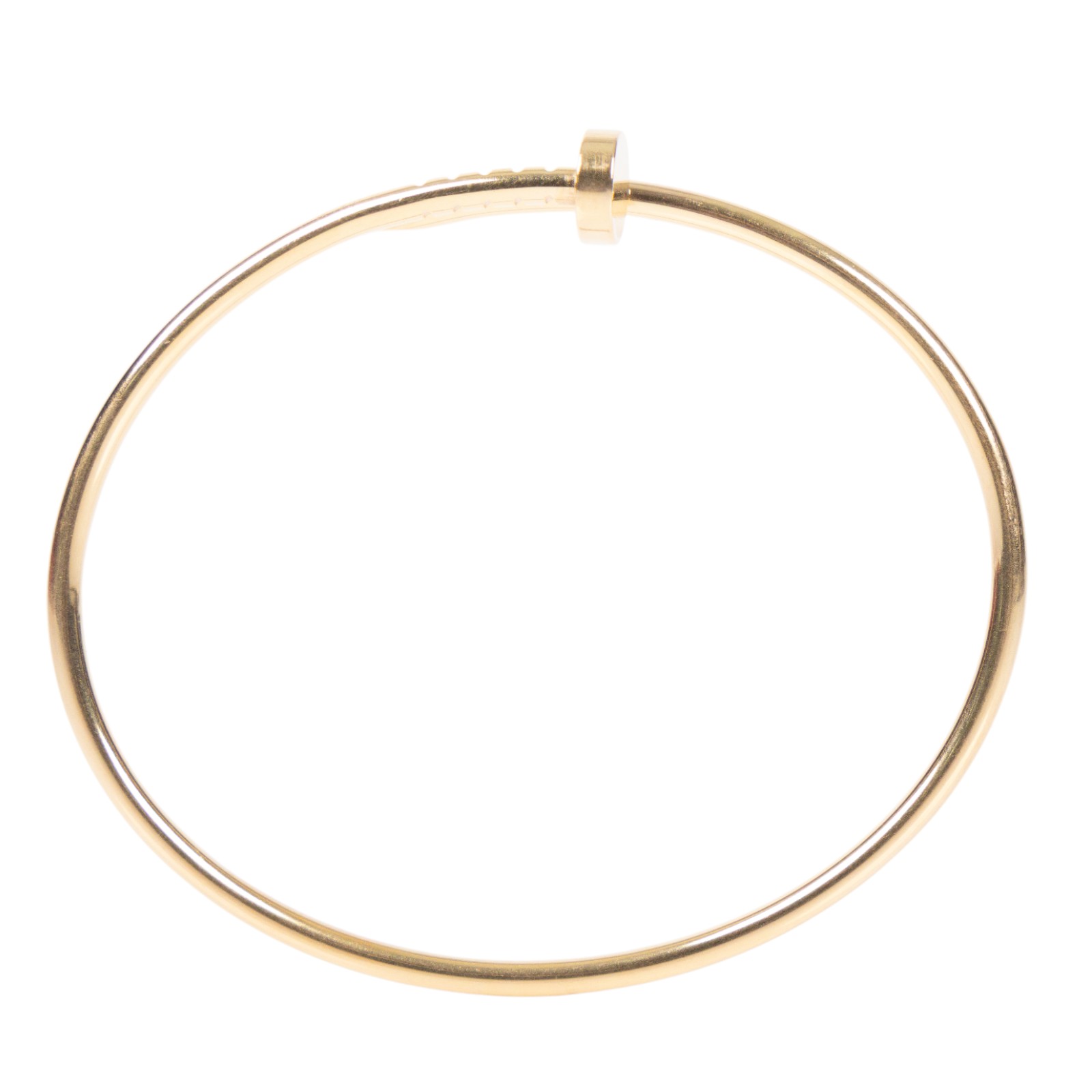 卡地亞 CARTIER Juste un Clou 手環 小型 B6062517 RG JUSTE UN CLOU釘子手環 #17 原廠盒子2/保證卡/購買證明