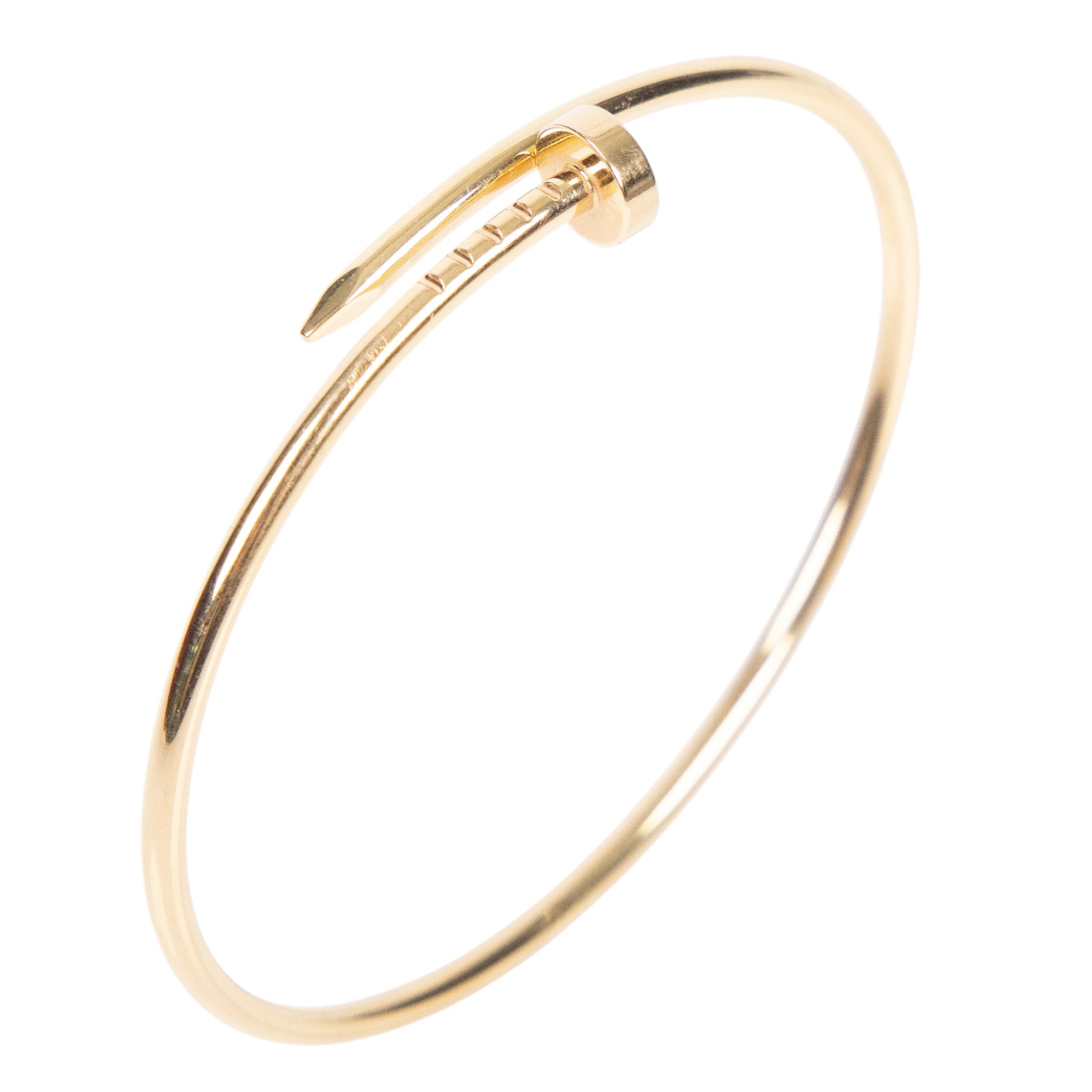 卡地亞 CARTIER Juste un Clou 手環 小型 B6062517 RG JUSTE UN CLOU釘子手環 #17 原廠盒子2/保證卡/購買證明