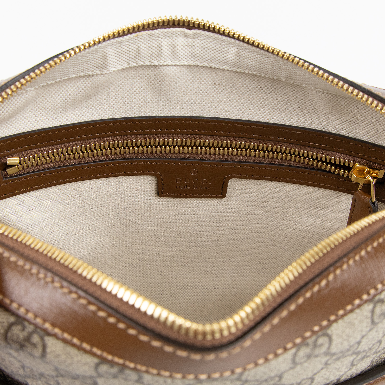 古馳 GUCCI Interlocking G 相機包 675891 92THG 咖GG相機包 原廠盒子/防塵袋