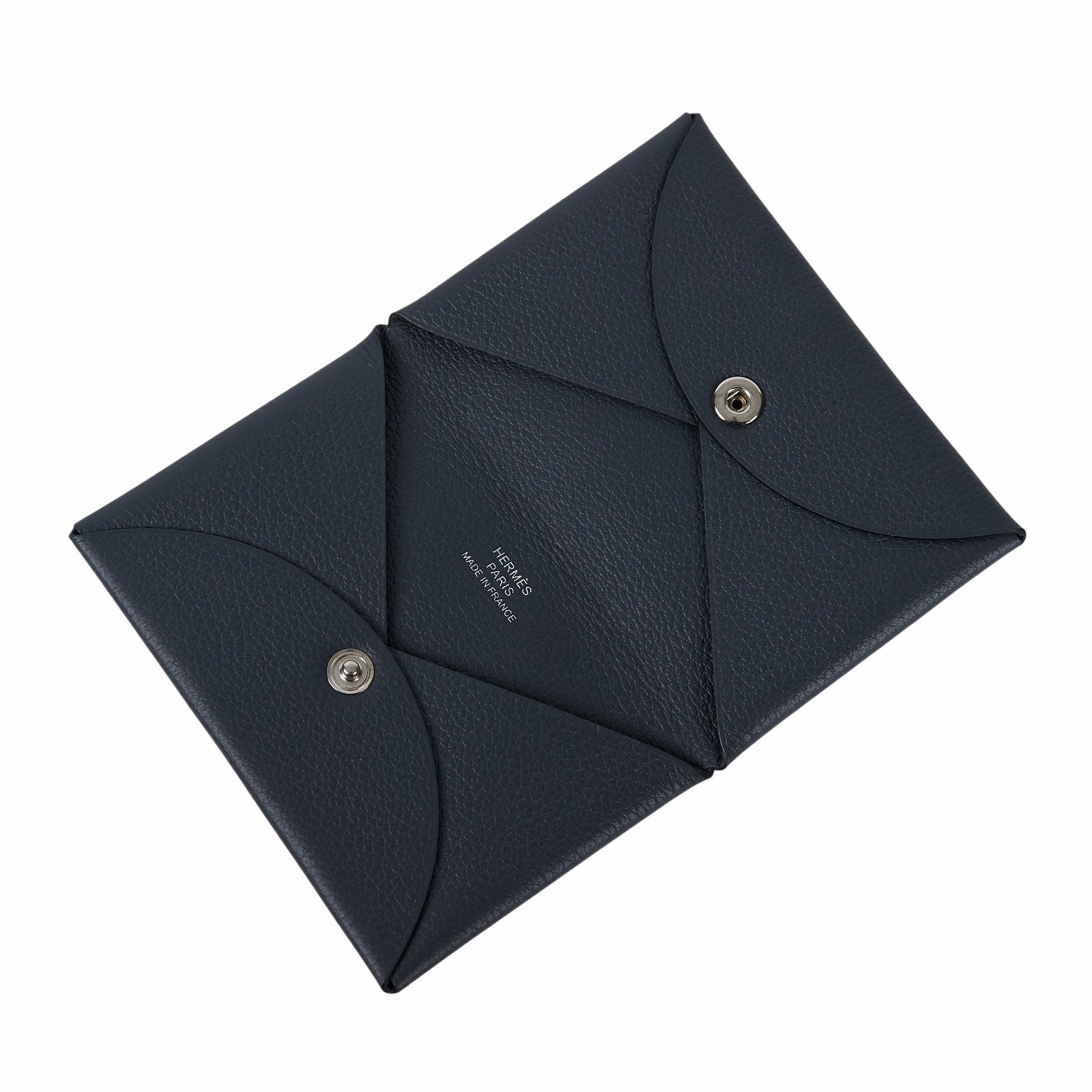 愛馬仕 Hermes Calvi 卡包 銀色五金 H064954CK /B PN 012 SX B刻 深灰CALVI 原廠盒子