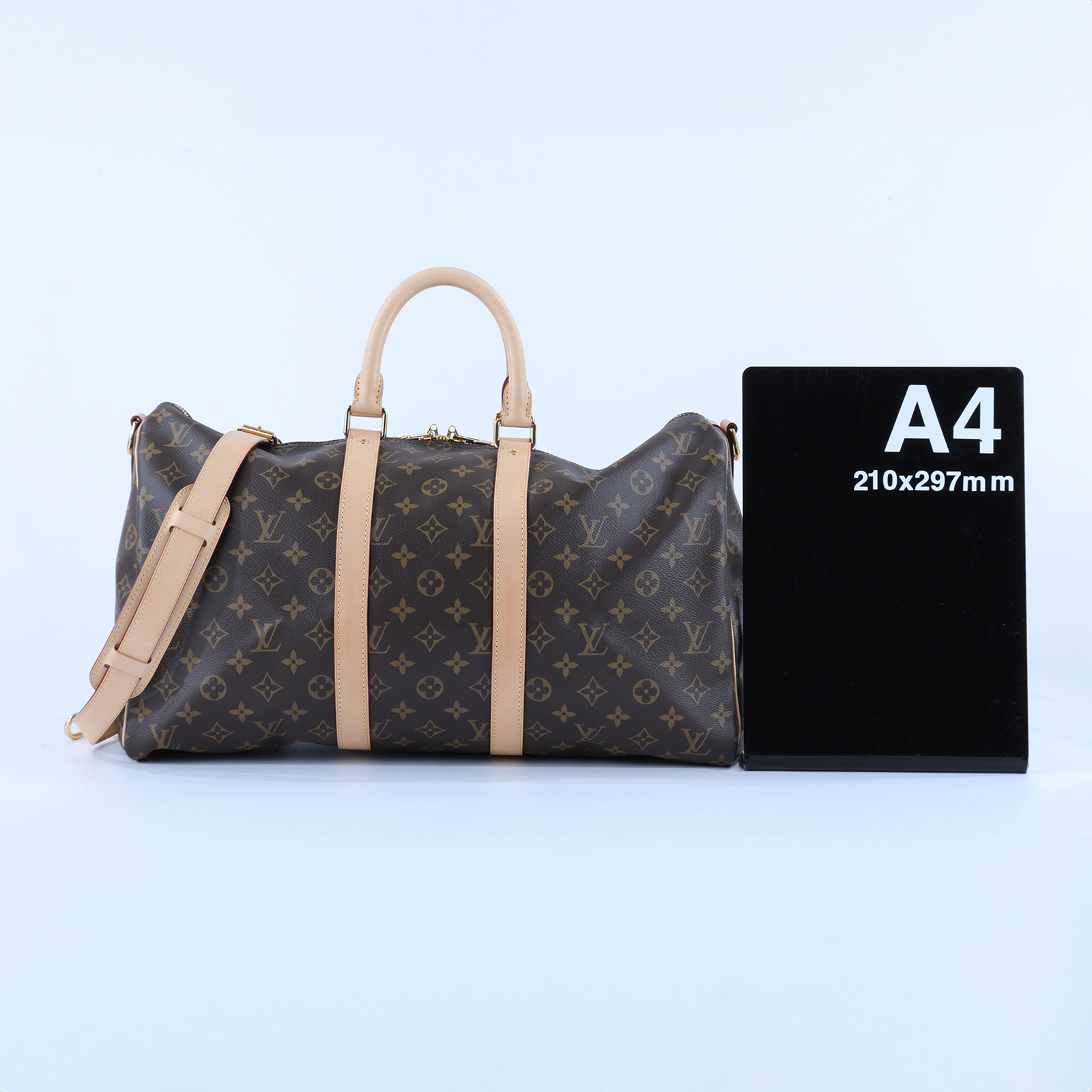 路易威登 LOUIS VUITTON Keepall Bandoulière 45 Monogram經典帆布 波士頓包  旅行袋 M41418 晶片款  背帶/吊牌/鎖組/防塵袋