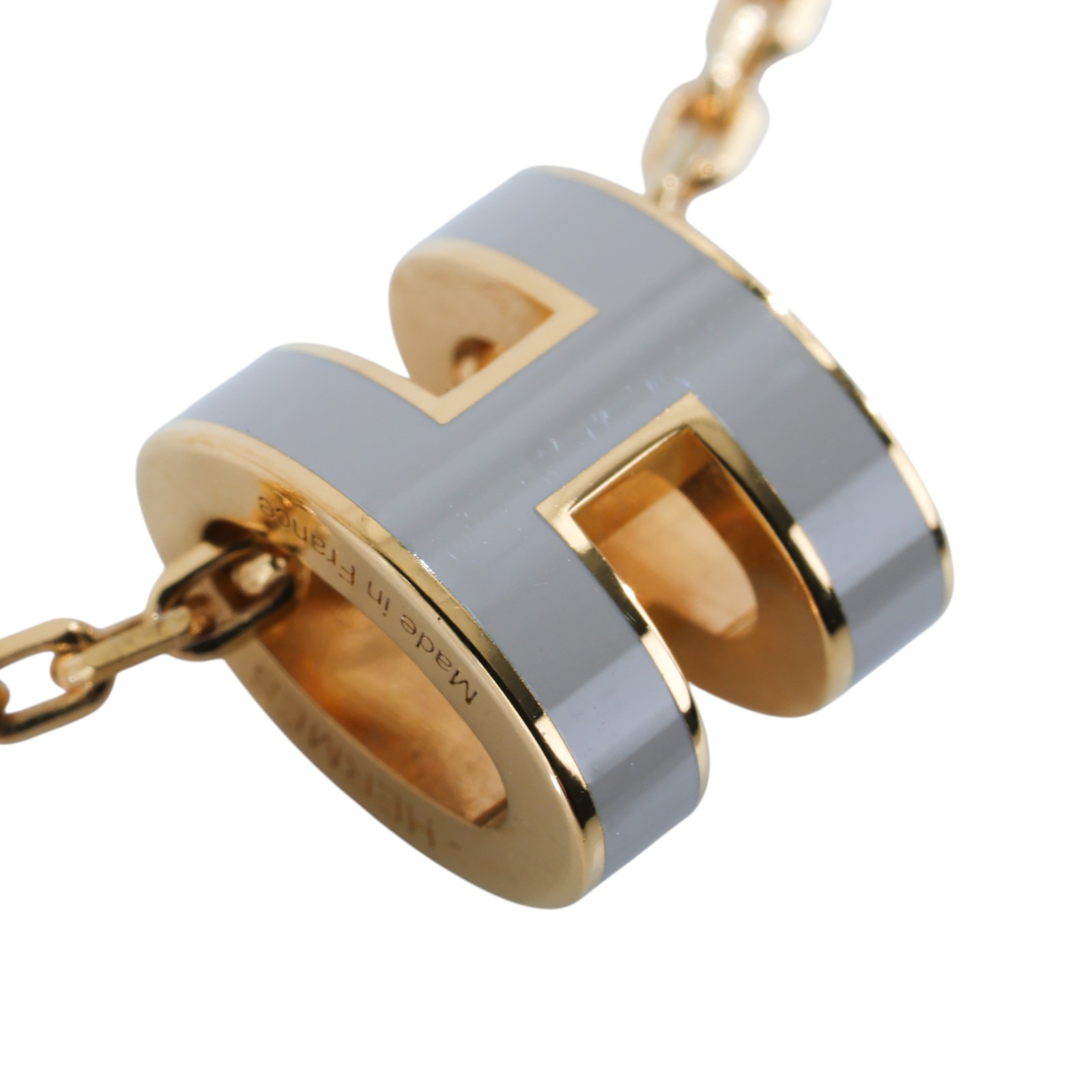 愛馬仕 Hermes Mini Pop H 墜飾 栗子色 H147992Fv55 /DUST BAG/購證影本  原廠盒子/購買證明影本