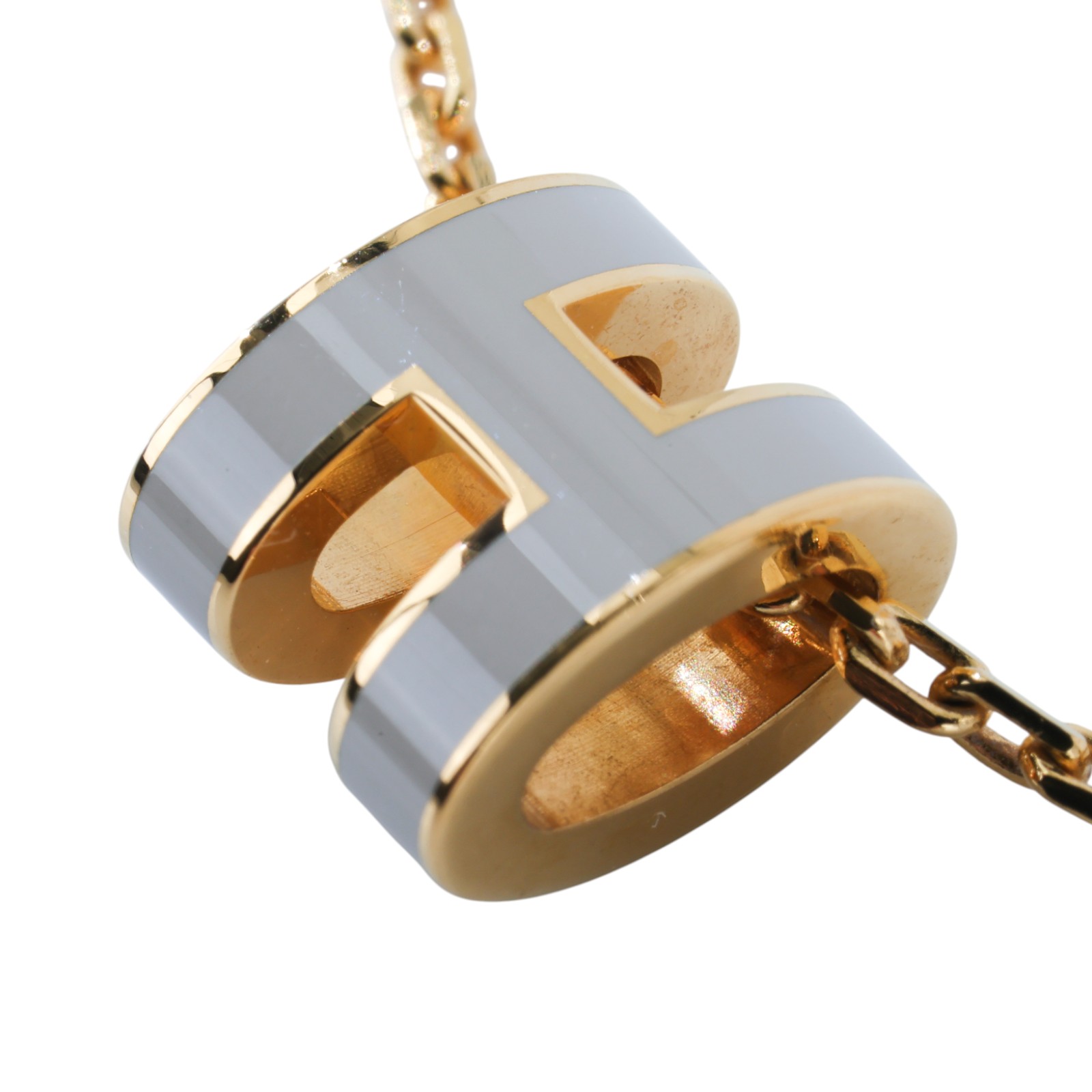 愛馬仕 Hermes Mini Pop H 墜飾 栗子色 H147992Fv55 /DUST BAG/購證影本  原廠盒子/購買證明影本