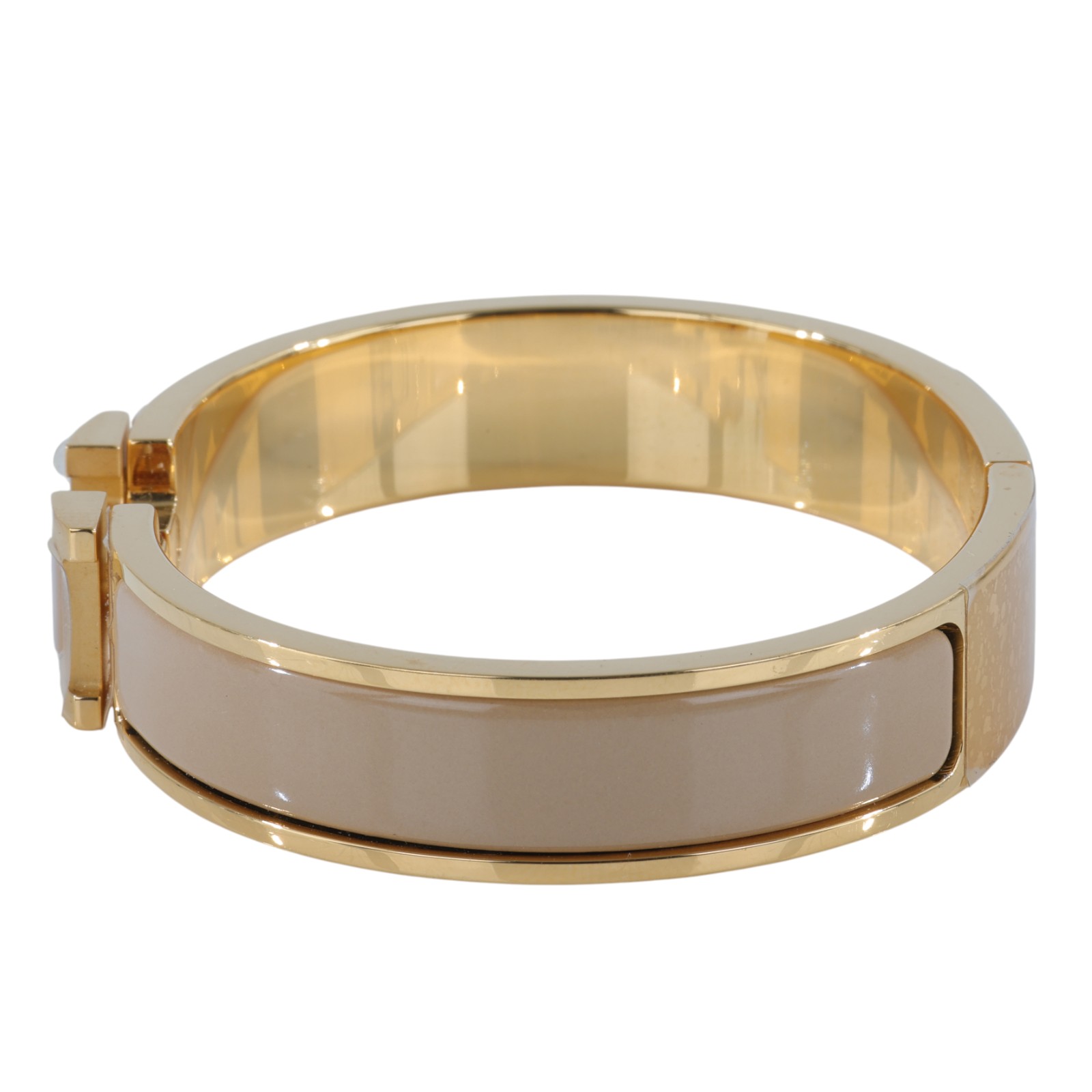 愛馬仕 Hermes Clic H PM 手環 沙子色 H700001FvA1PM /F1 12 13 金色CLIC H PM 原廠盒子/防塵袋/購買證明