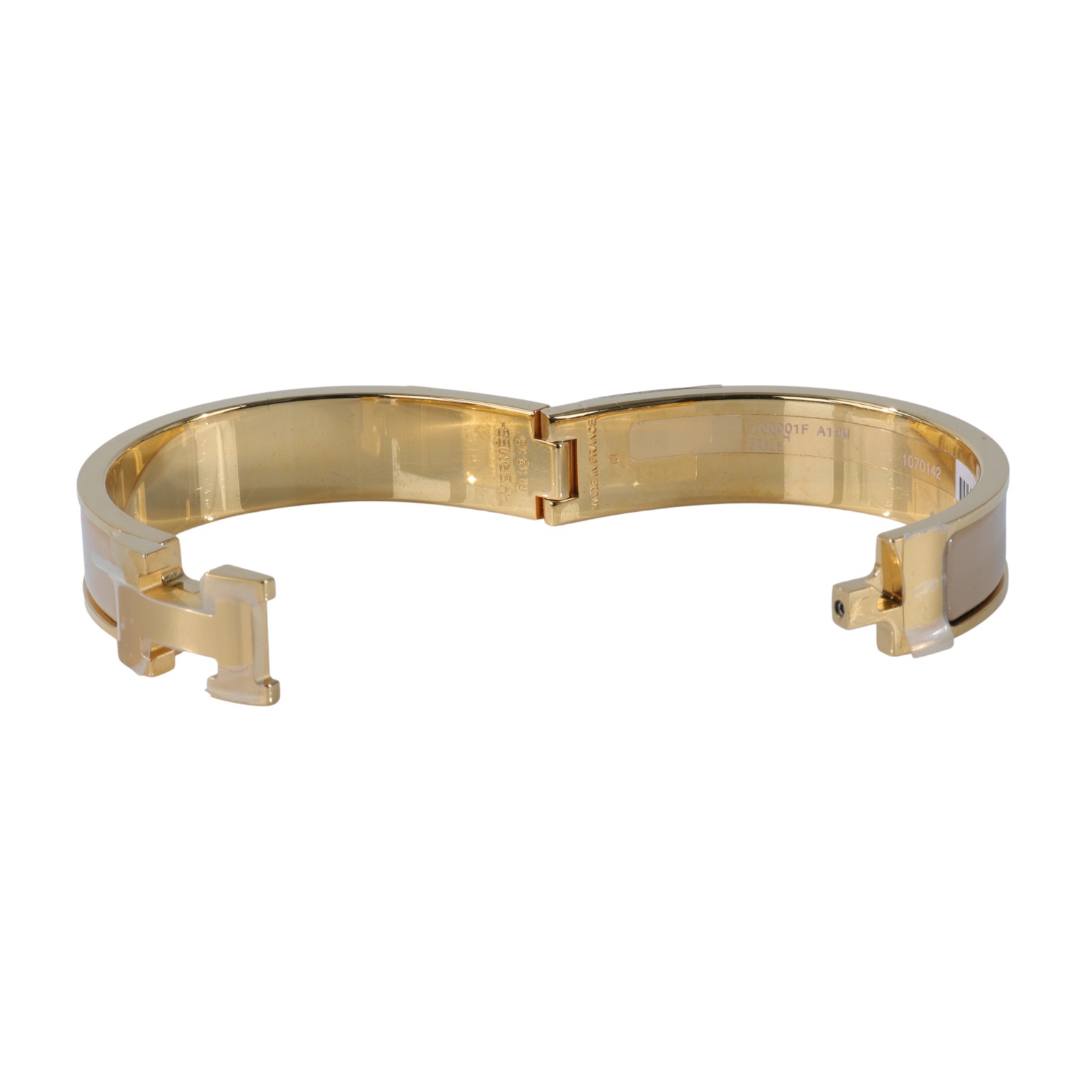 愛馬仕 Hermes Clic H PM 手環 沙子色 H700001FvA1PM /F1 12 13 金色CLIC H PM 原廠盒子/防塵袋/購買證明