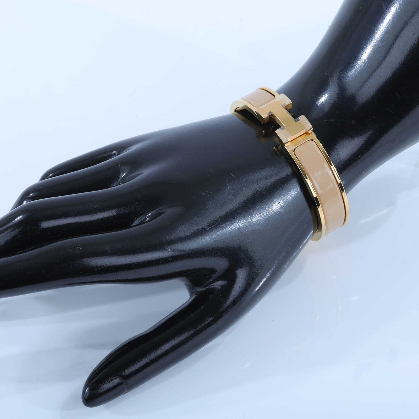 愛馬仕 Hermes Clic H PM 手環 沙子色 H700001FvA1PM /F1 12 13 金色CLIC H PM 原廠盒子/防塵袋/購買證明