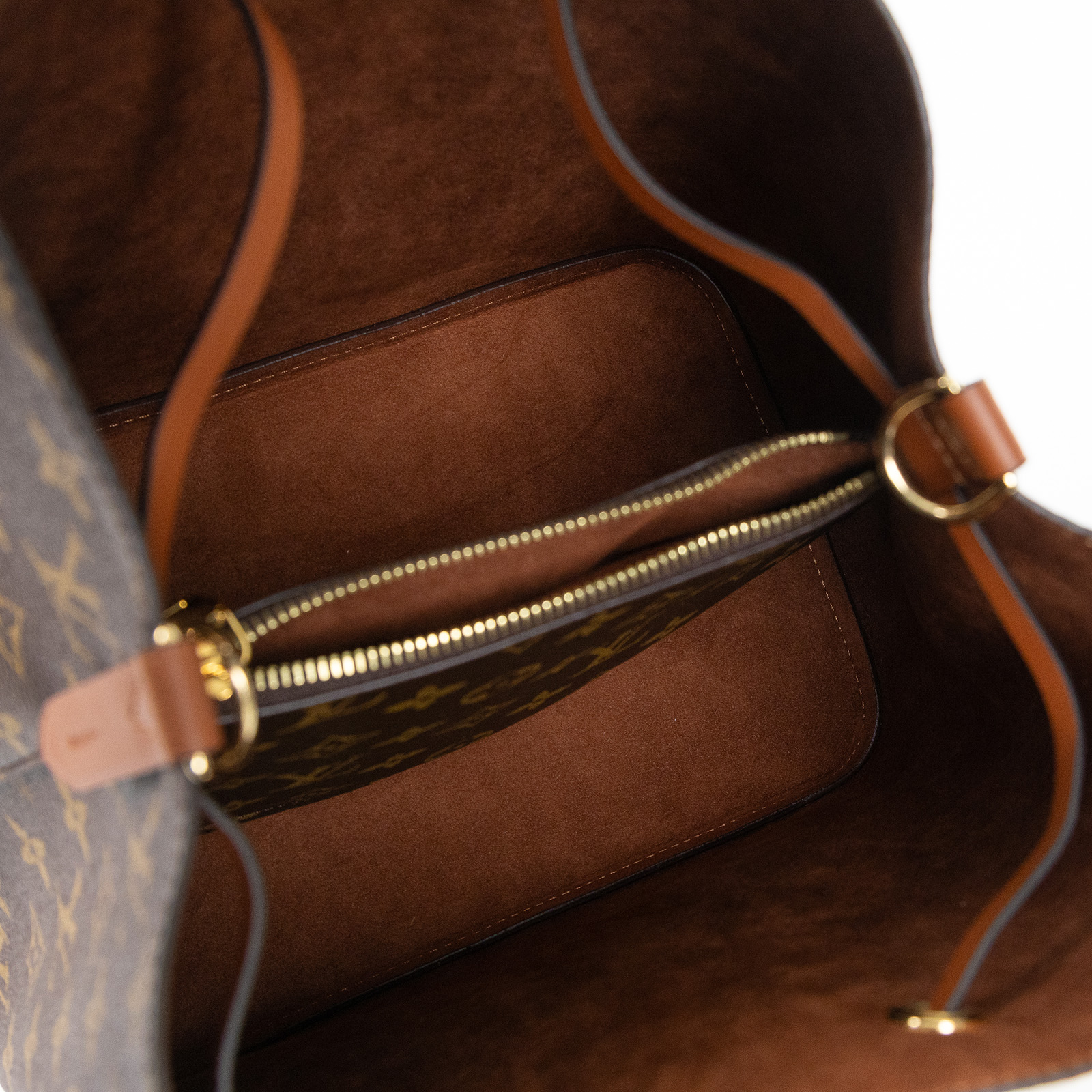 路易威登 LOUIS VUITTON NéoNoé MM 經典帆布 肩背 水桶包 棕色 M44887 晶片款  原廠盒子/防塵袋/背帶/購買證明