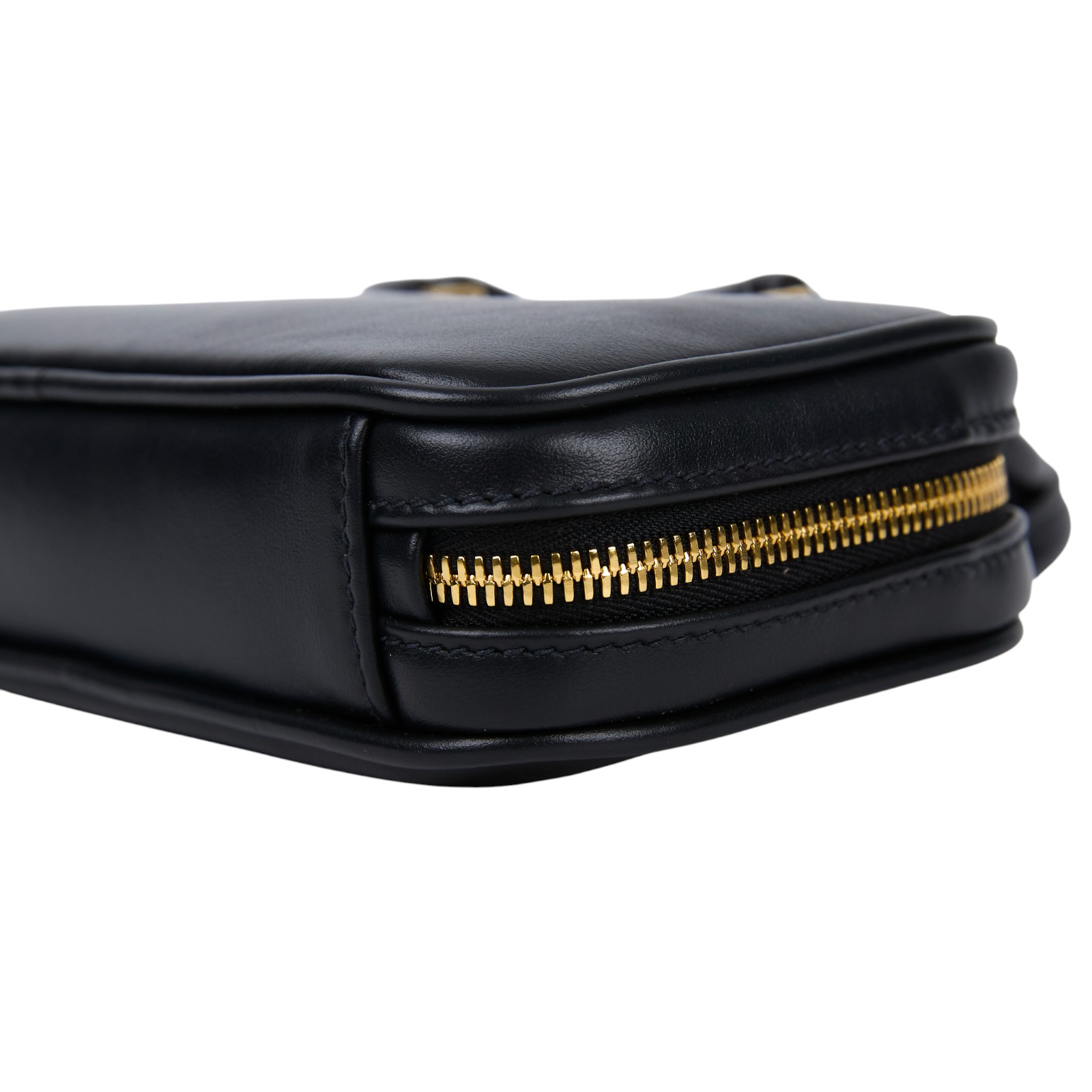 繆繆 MIU MIU Arcadie 皮革 手袋 迷你 5BP088_ACR3 黑金Arcadie手提肩背包MINI 防塵袋/背帶