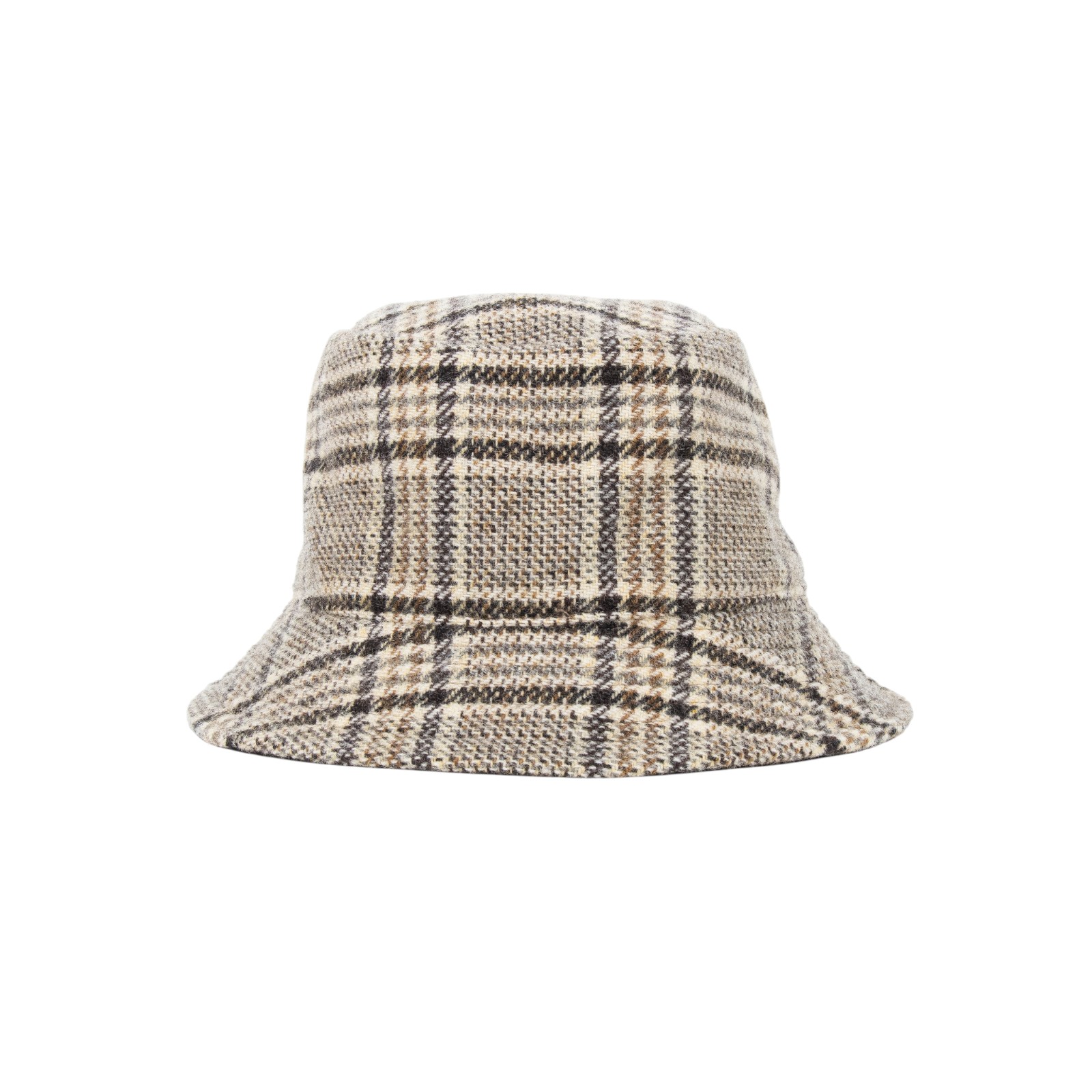 思琳 CELINE Triomphe 水桶帽 2AUE5471S_M TRIOMPHE格纹羊毛渔夫帽 無附屬品