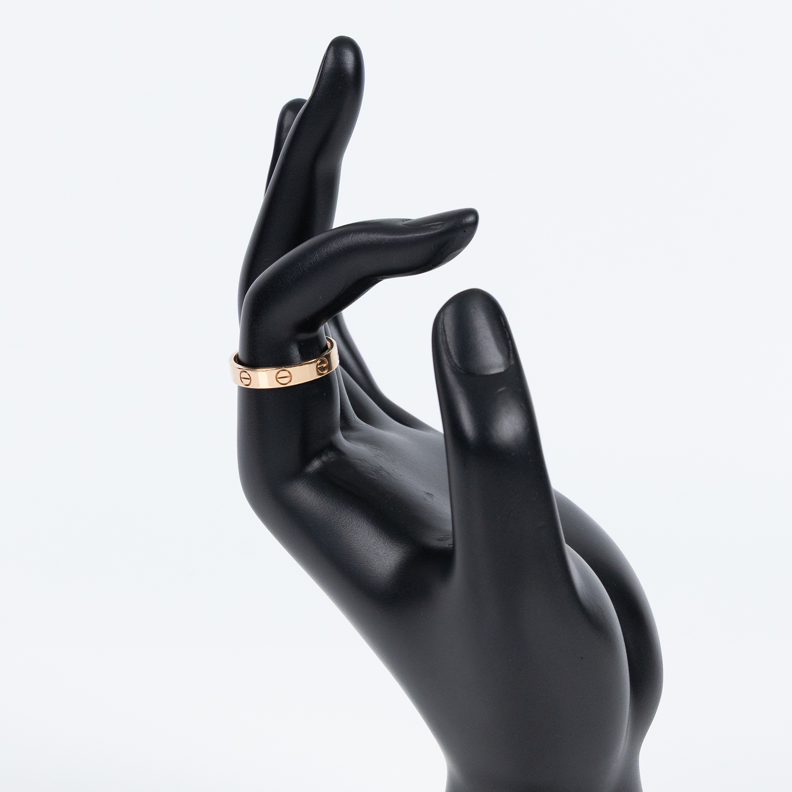 卡地亞 CARTIER Love 戒指 小型款 B4085254 18KRG LOVE戒指#54 原廠盒子2/保證卡/購買證明