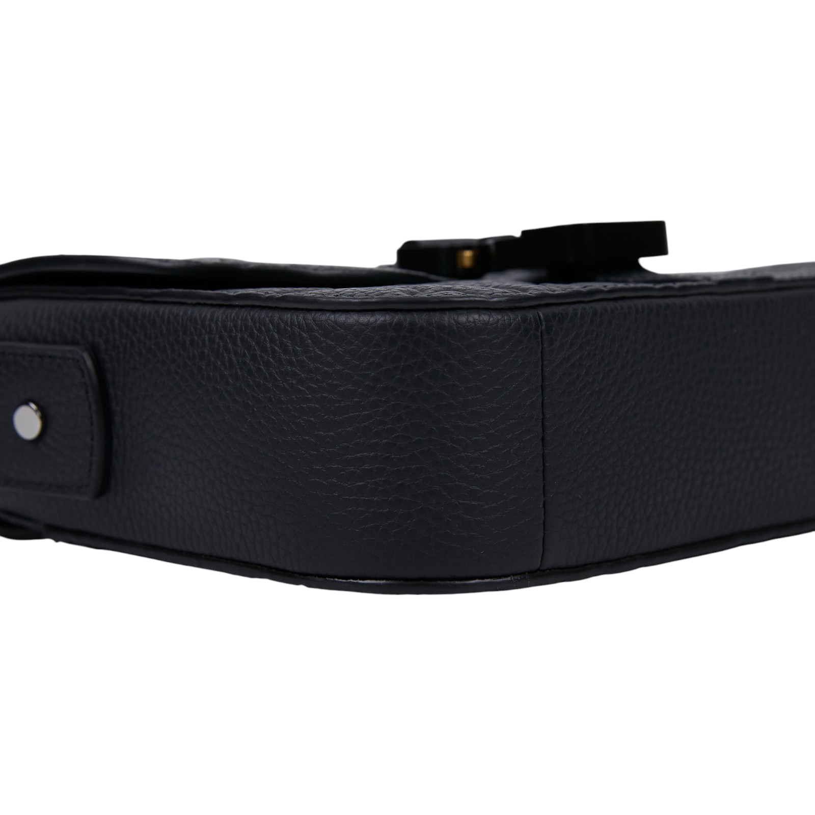 迪奧 CHRISTIAN DIOR Saddle 小型 翻蓋 郵差包 1ADPO049LLG 黑壓紋SADDLE GRAVITY肩背包 無附屬品