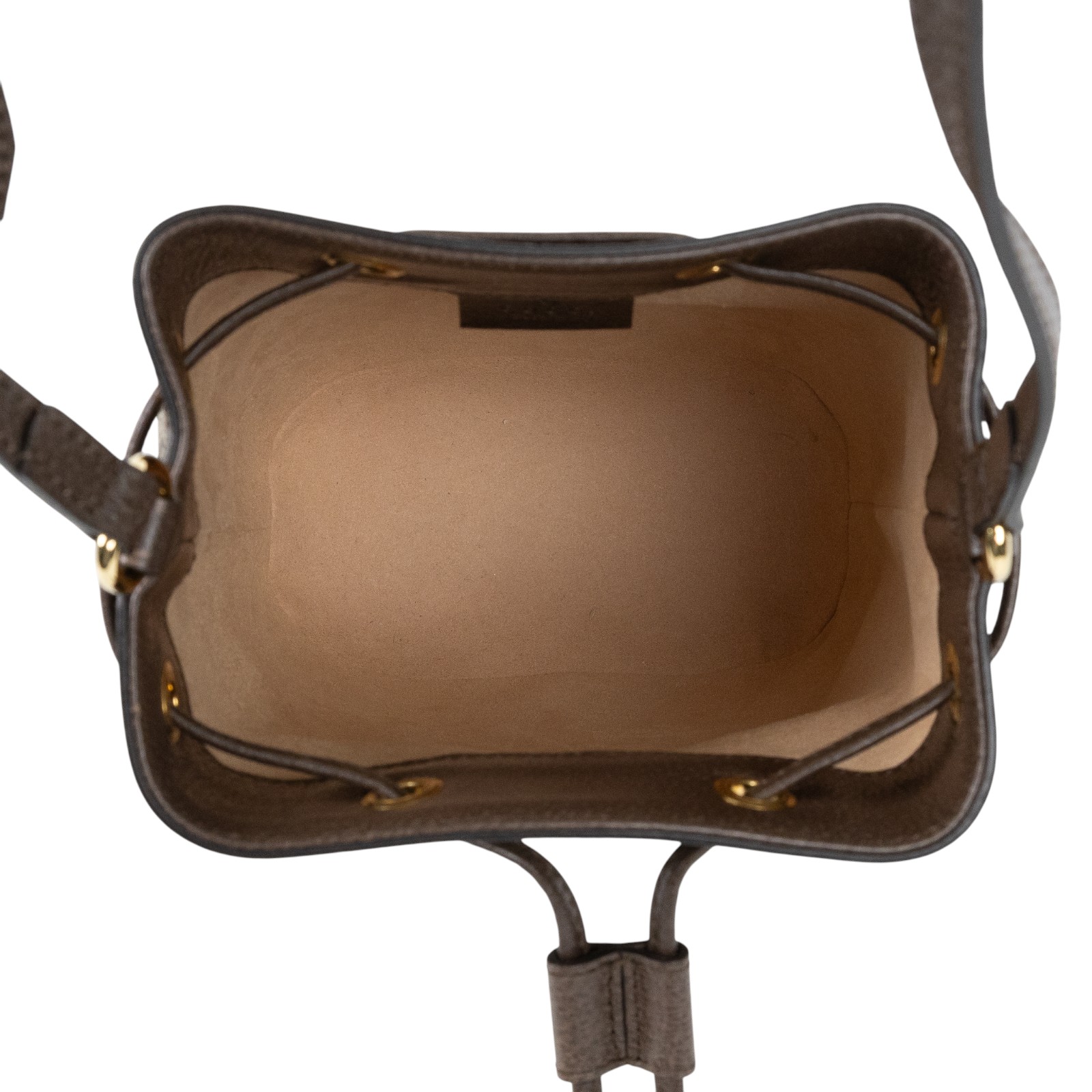 古馳 GUCCI Ophidia GG 迷你 水桶袋 米色 烏木色 550620 96I3B 棕GG紋OPHIDIA水桶包 原廠盒子/防塵袋