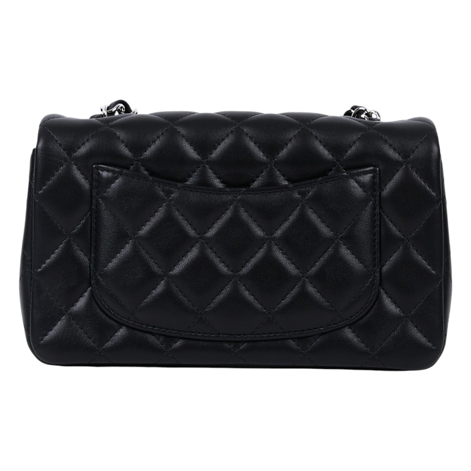 香奈兒 CHANEL CF 迷你 口蓋包 A69900 Y01480 晶片款 黑銀羊COCO20 原廠盒子/防塵袋/購買證明影本