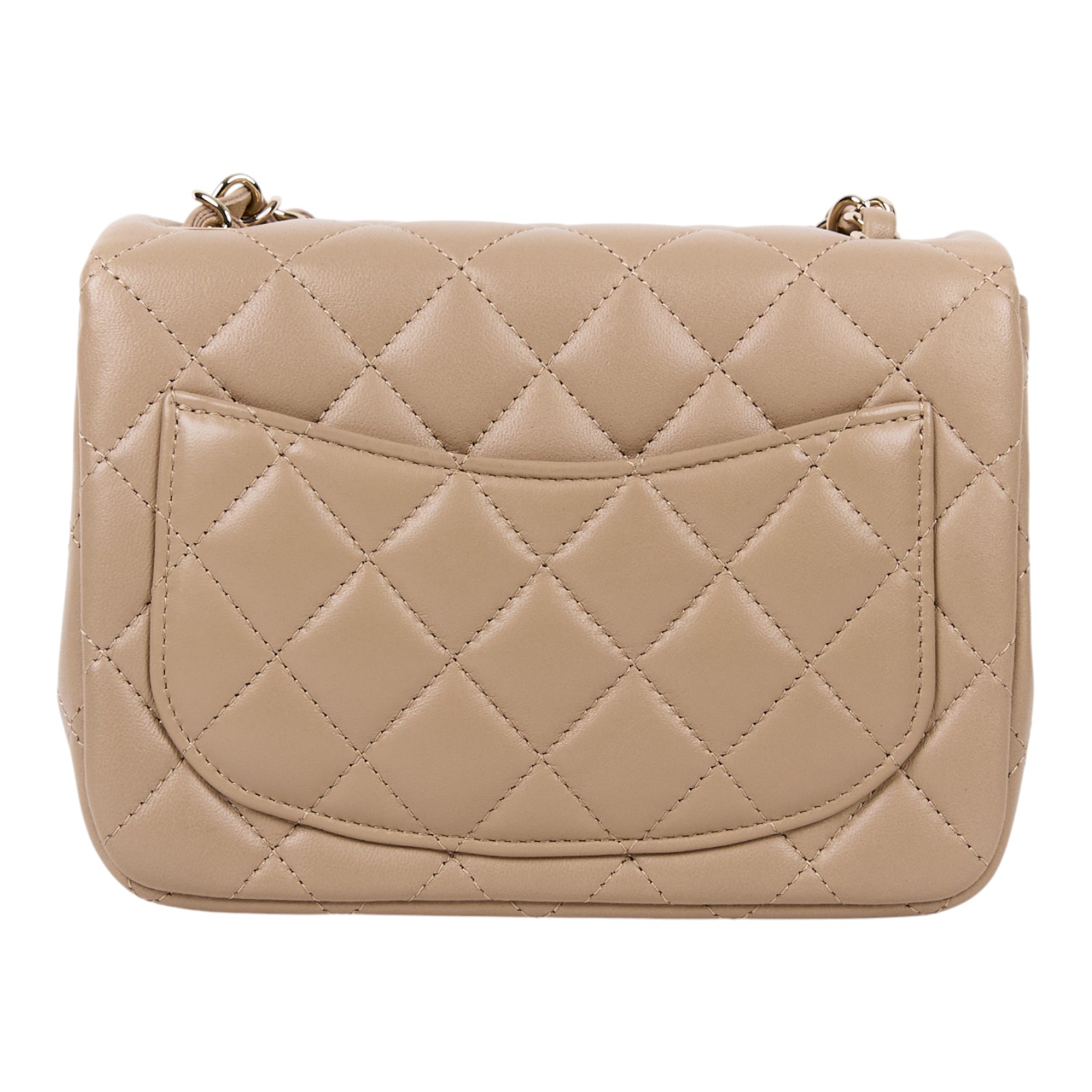 香奈兒 CHANEL CC logo 金球 方胖 肩背 斜背 口蓋包 AS1786 31開 奶茶金釦方胖 原廠盒子/防塵袋/保證卡