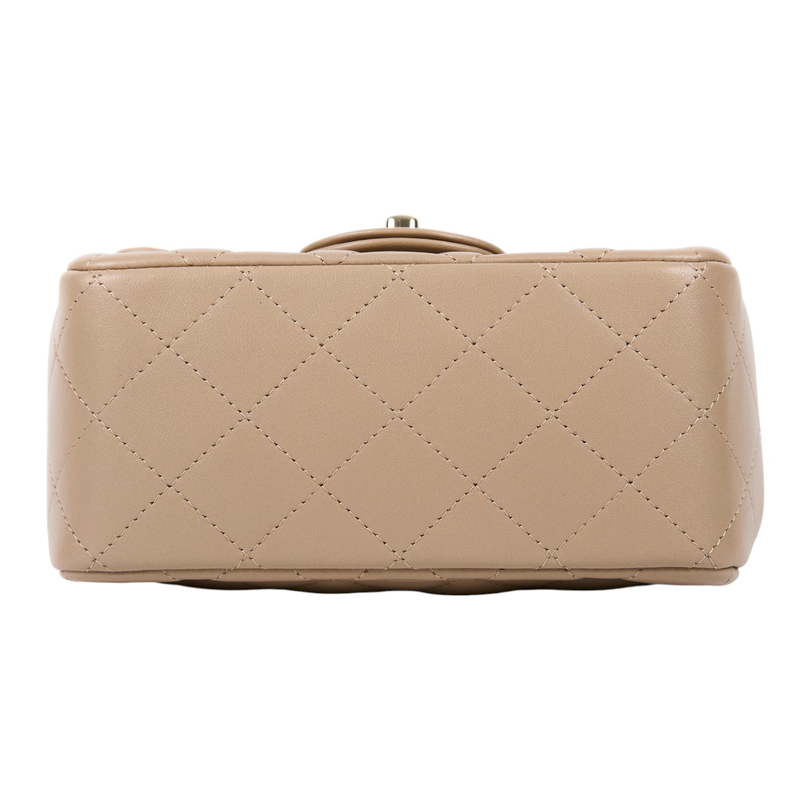 香奈兒 CHANEL CC logo 金球 方胖 肩背 斜背 口蓋包 AS1786 31開 奶茶金釦方胖 原廠盒子/防塵袋/保證卡