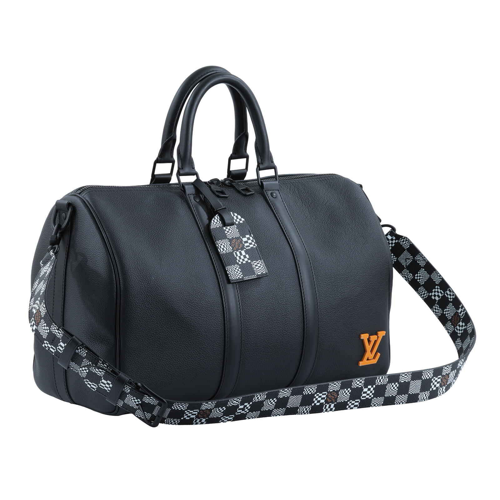 路易威登 LOUIS VUITTON Keepall Bandouliere 40 旅行袋 限定款 M57416 晶片款  背帶/吊牌
