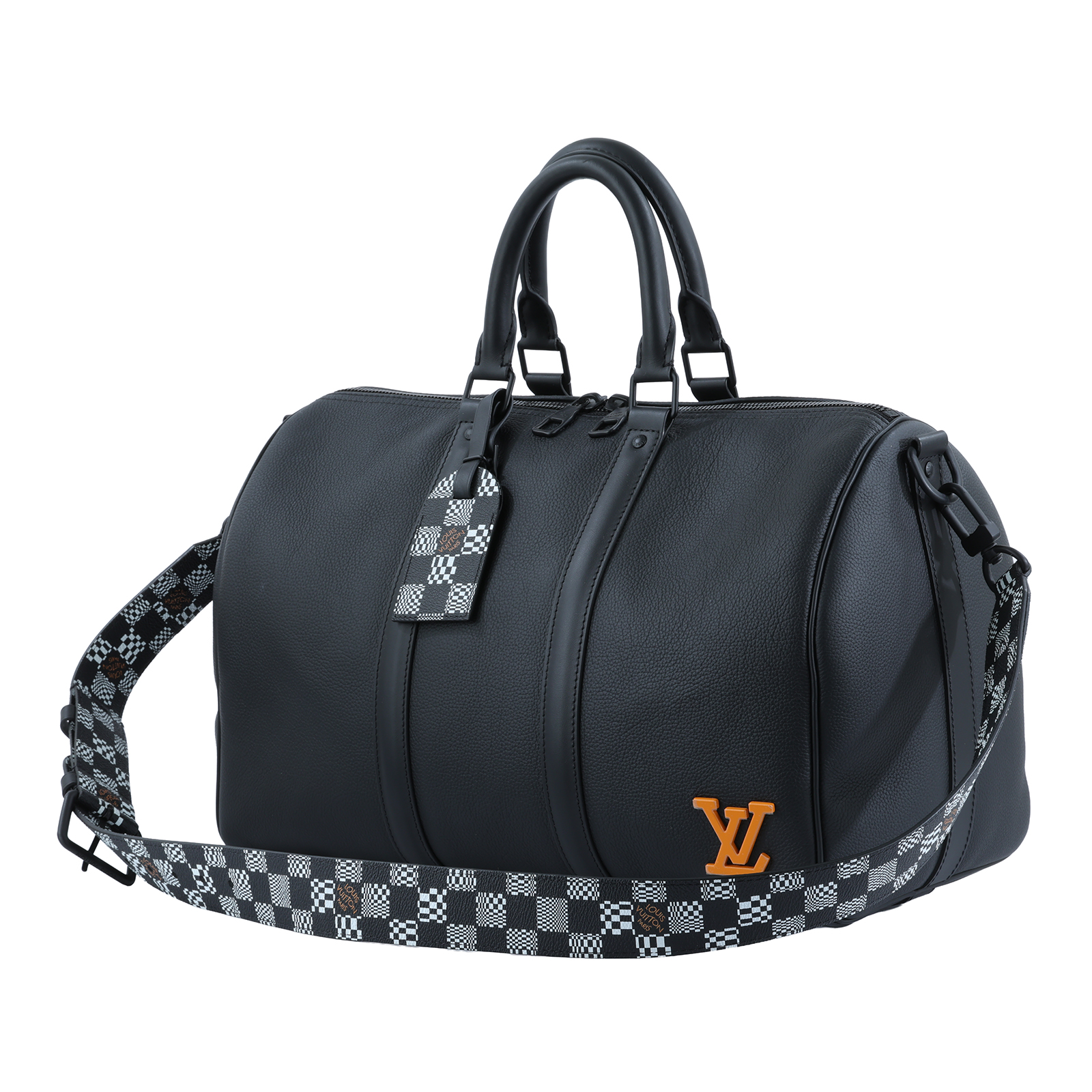 路易威登 LOUIS VUITTON Keepall Bandouliere 40 旅行袋 限定款 M57416 晶片款  背帶/吊牌