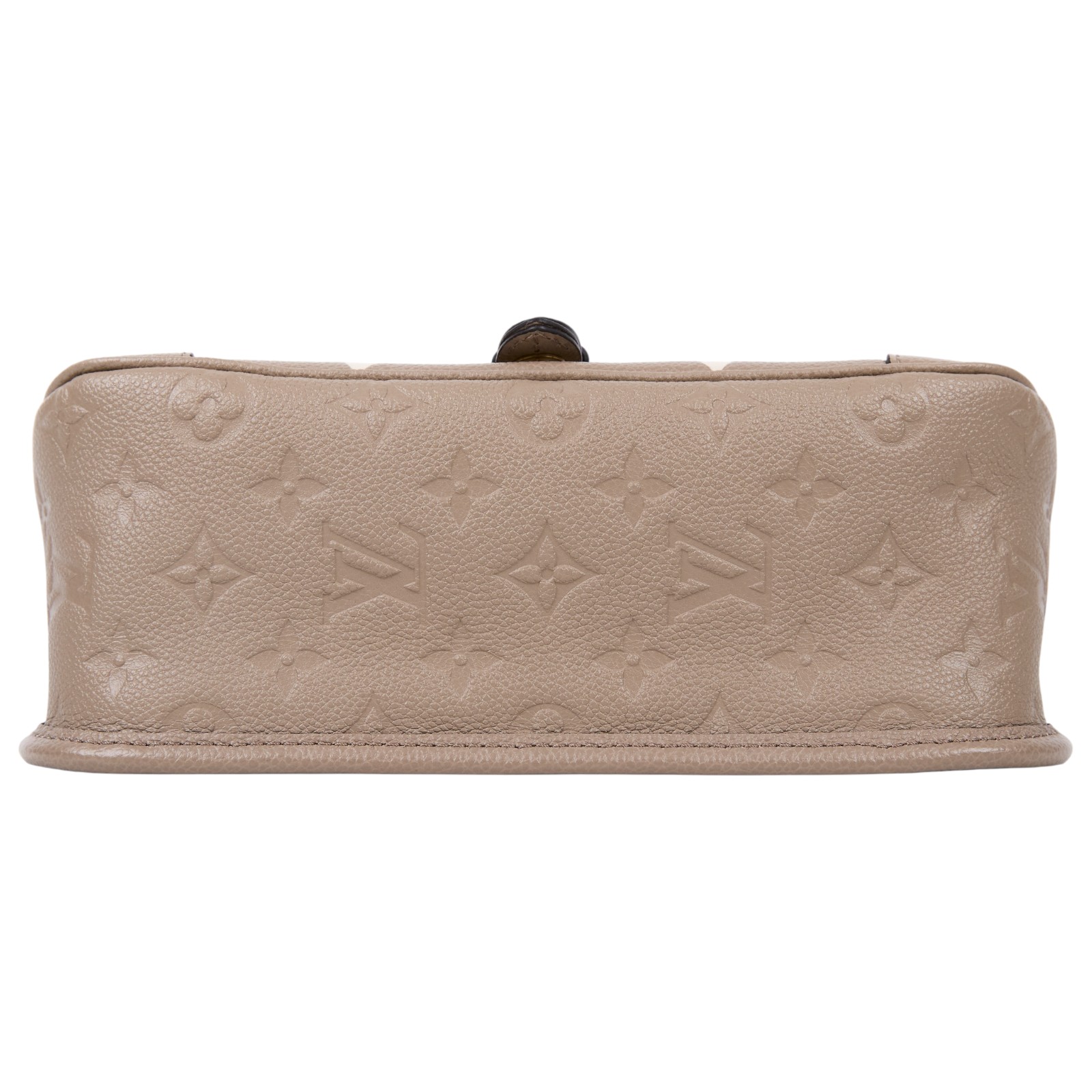 路易威登 LOUIS VUITTON Diane 腋下包法棍 單肩背包 斑鳩灰 奶油色 M46583 晶片款 斑鳩灰Diane肩背包 原廠盒子/防塵袋/背帶2