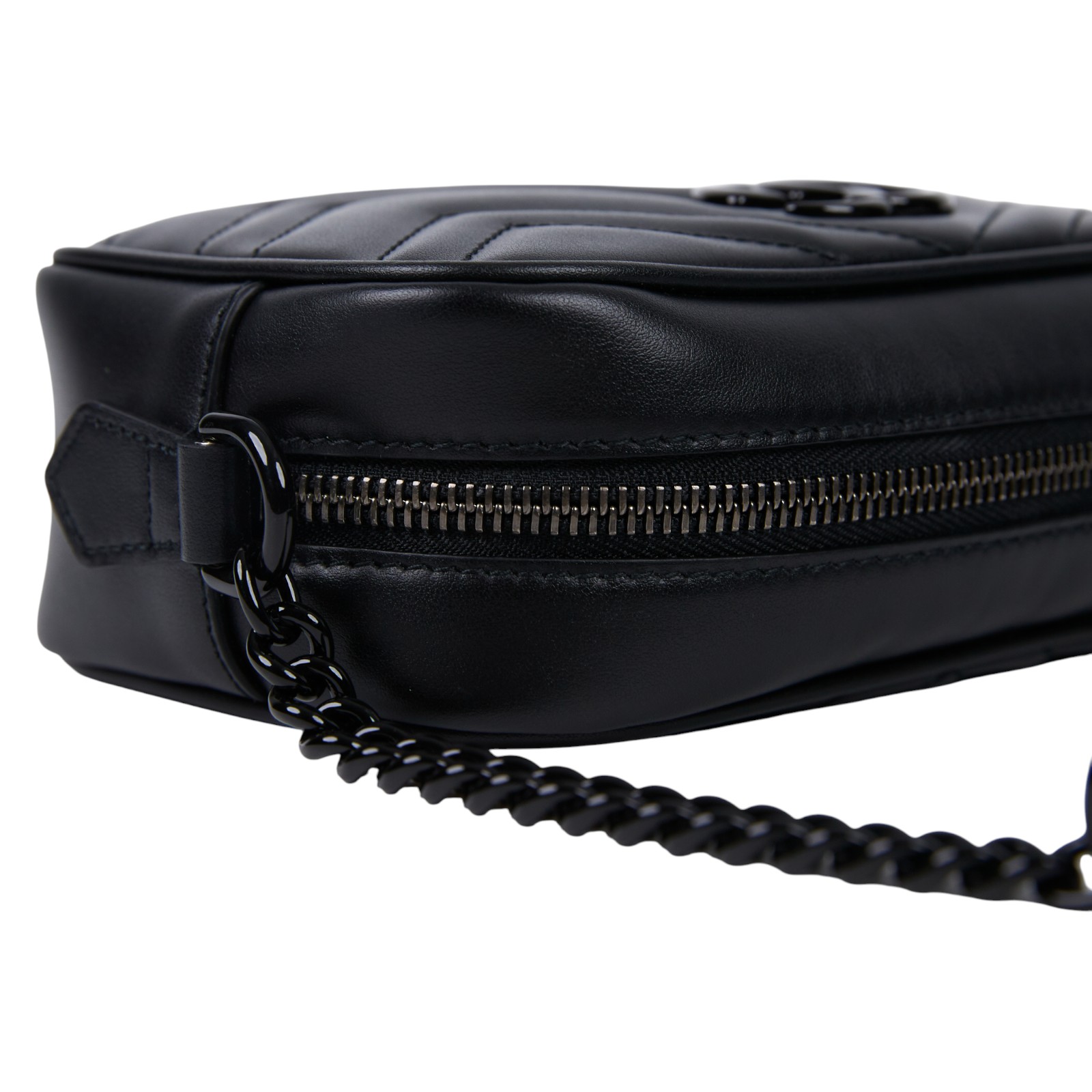 古馳 GUCCI GG Marmont 迷你 相機包 634936 DTDHV SO BLACK MARMONT相機包 原廠盒子/防塵袋