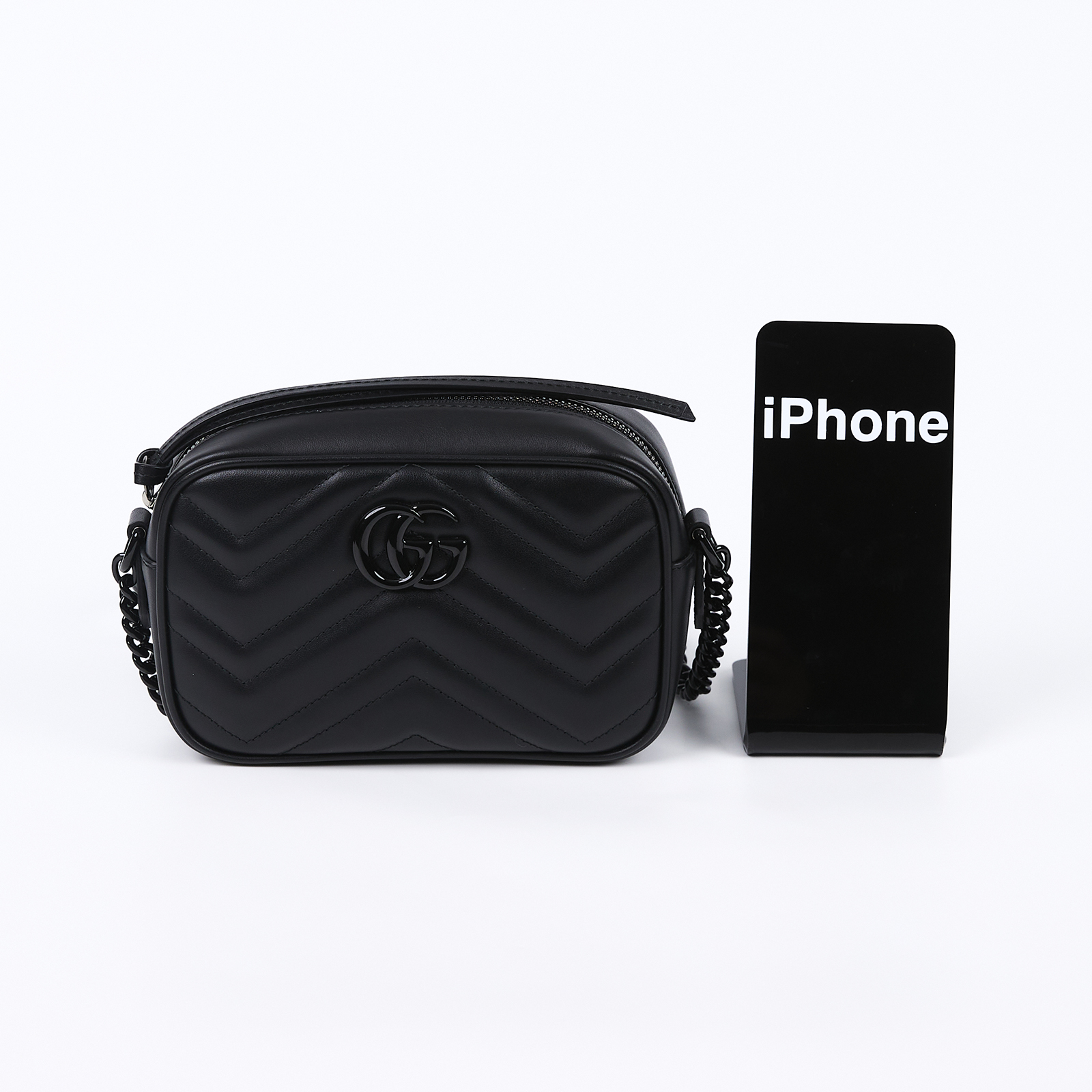 古馳 GUCCI GG Marmont 迷你 相機包 634936 DTDHV SO BLACK MARMONT相機包 原廠盒子/防塵袋