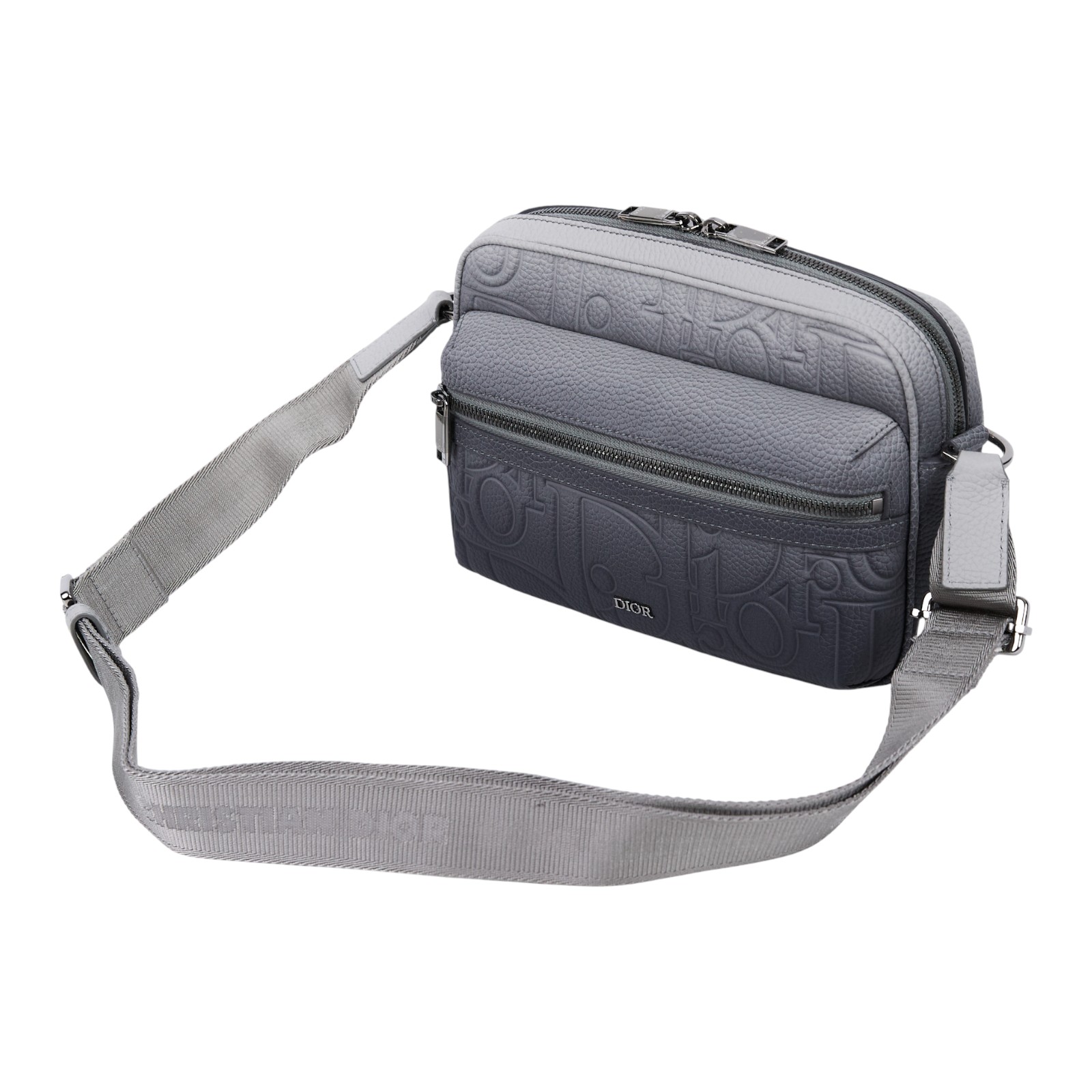 迪奧 CHRISTIAN DIOR Rider 2 拉鍊 郵差包 1ESPO340LLG 灰漸層RIDER 2.0拉鍊郵差包 防塵袋