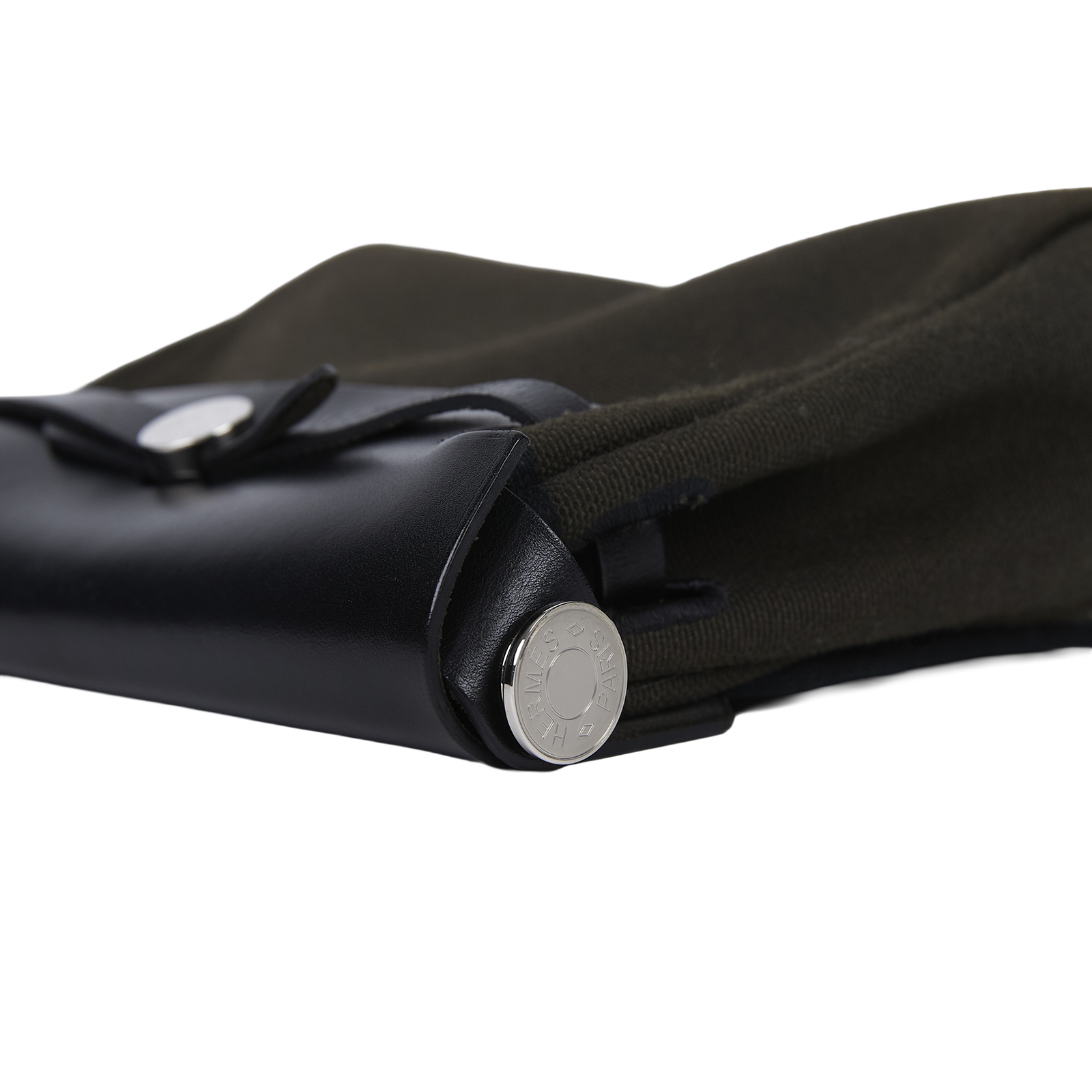 愛馬仕 Hermes Herbag Zip 20 銀色五金 黑銅色 黑色 H086430CKAD W TS 009 AU  防塵袋/原廠盒子/購買證明