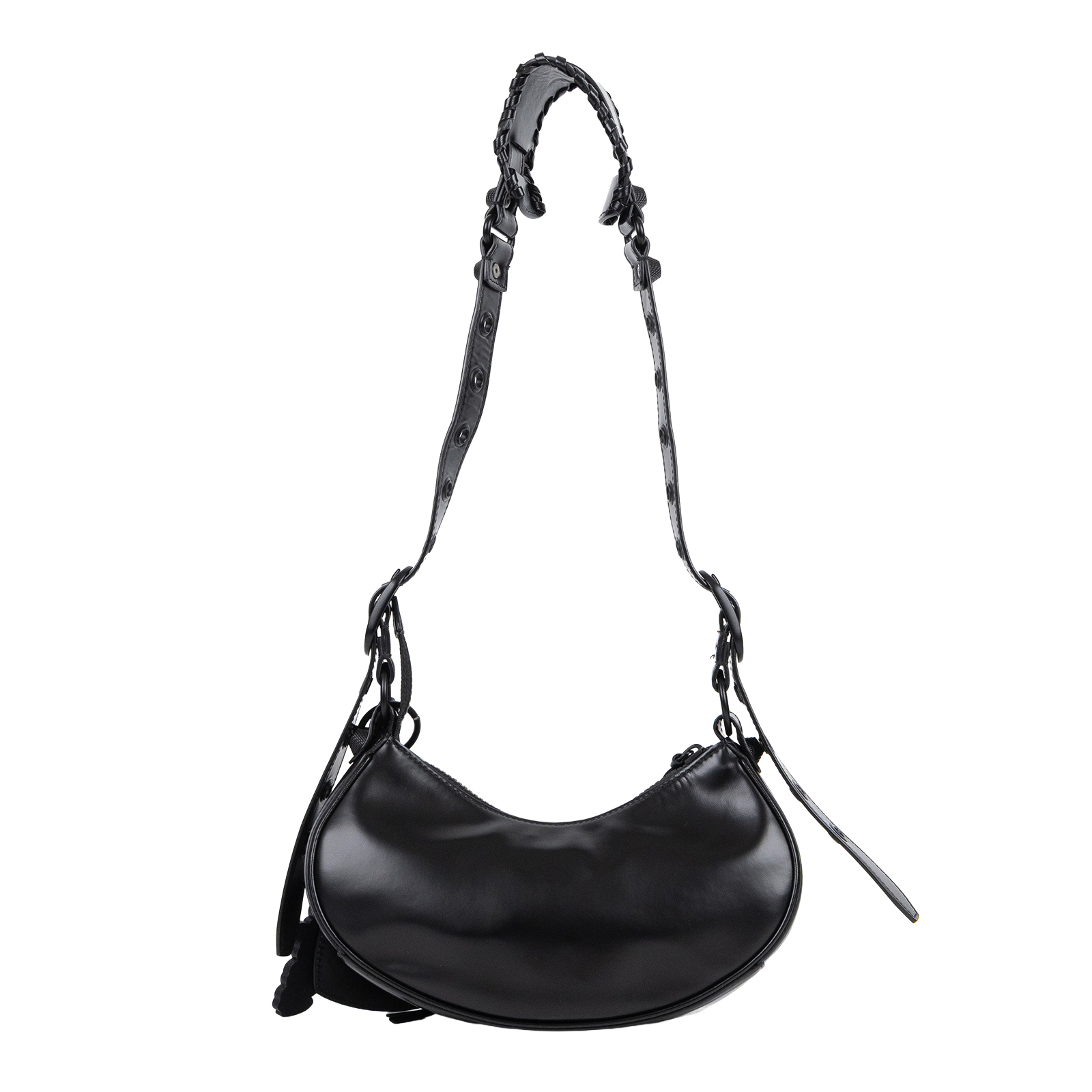 巴黎世家 BALENCIAGA Le cagole XS 半月 可頌包 6713092AAO0 CAGOLE XS 防塵袋/鏡子/吊飾