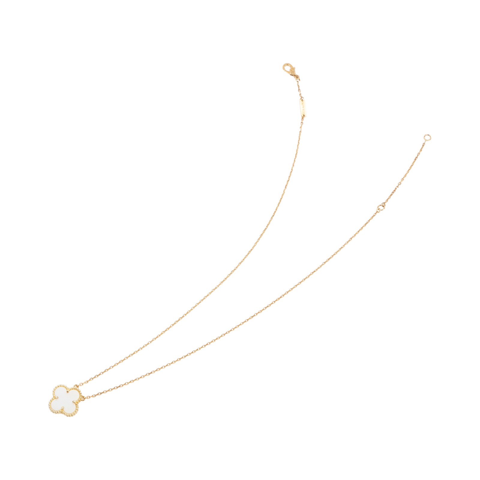 梵克雅寶 Van Cleef & Arpels Vintage Alhambra 吊墜 小型 vcara45900  原廠盒子2/防塵袋/保證卡/購買證明/內襯