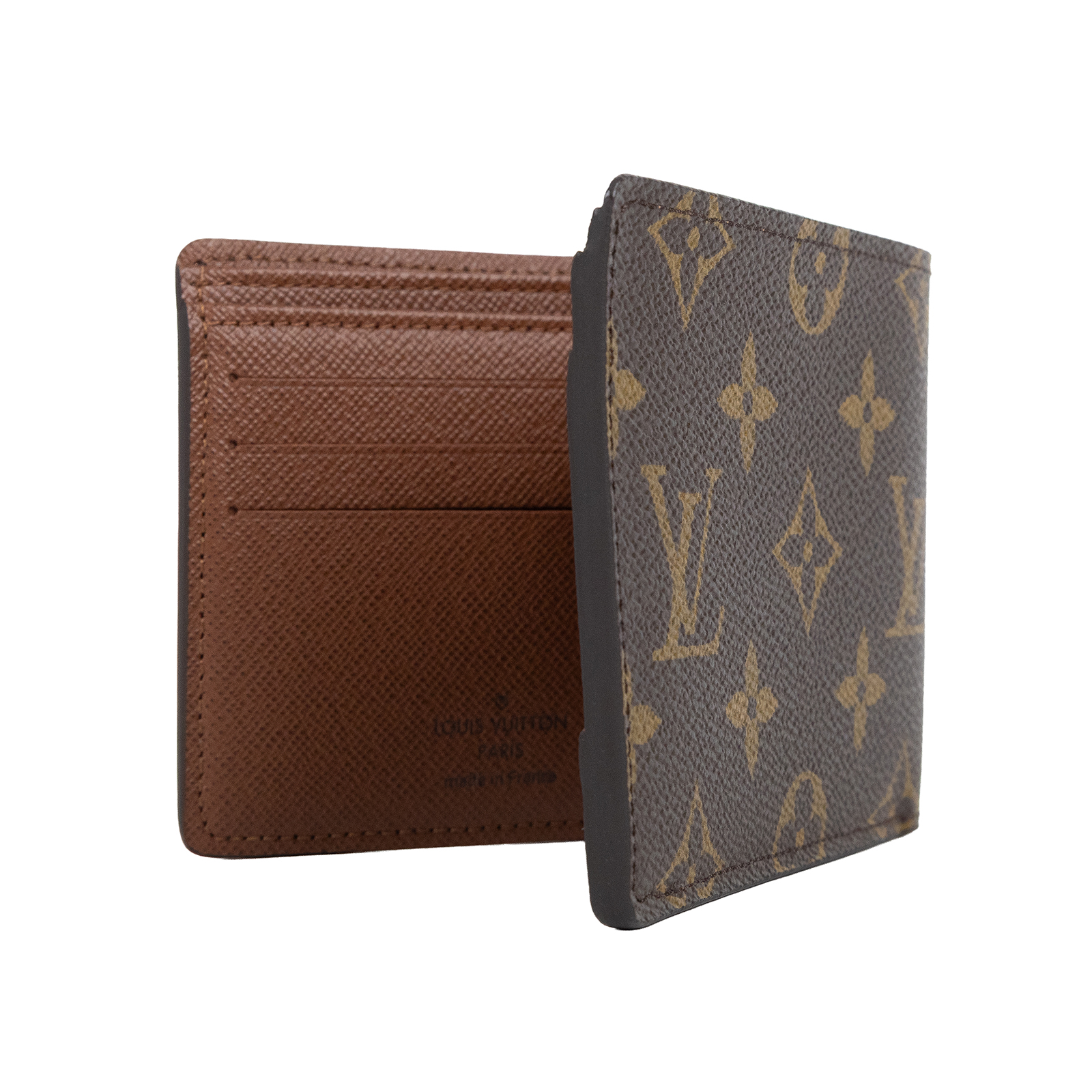 路易威登 LOUIS VUITTON Multiple 經典帆布 錢包 短夾 M60895 原花Multiple對開短夾 原廠盒子/防塵袋