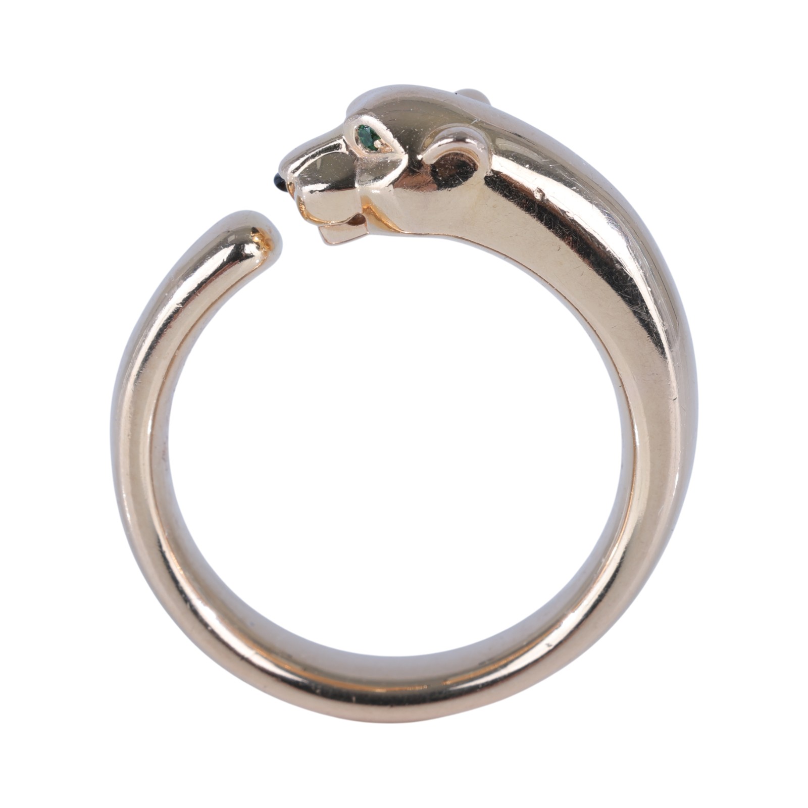 卡地亞 CARTIER Panthere de Cartier 獵豹戒指 小型款 B4230054  原廠盒子/保證卡