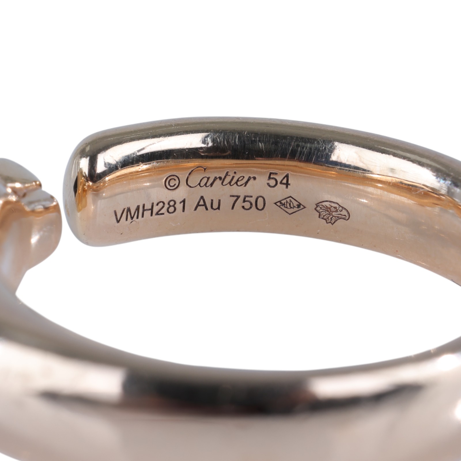 卡地亞 CARTIER Panthere de Cartier 獵豹戒指 小型款 B4230054  原廠盒子/保證卡