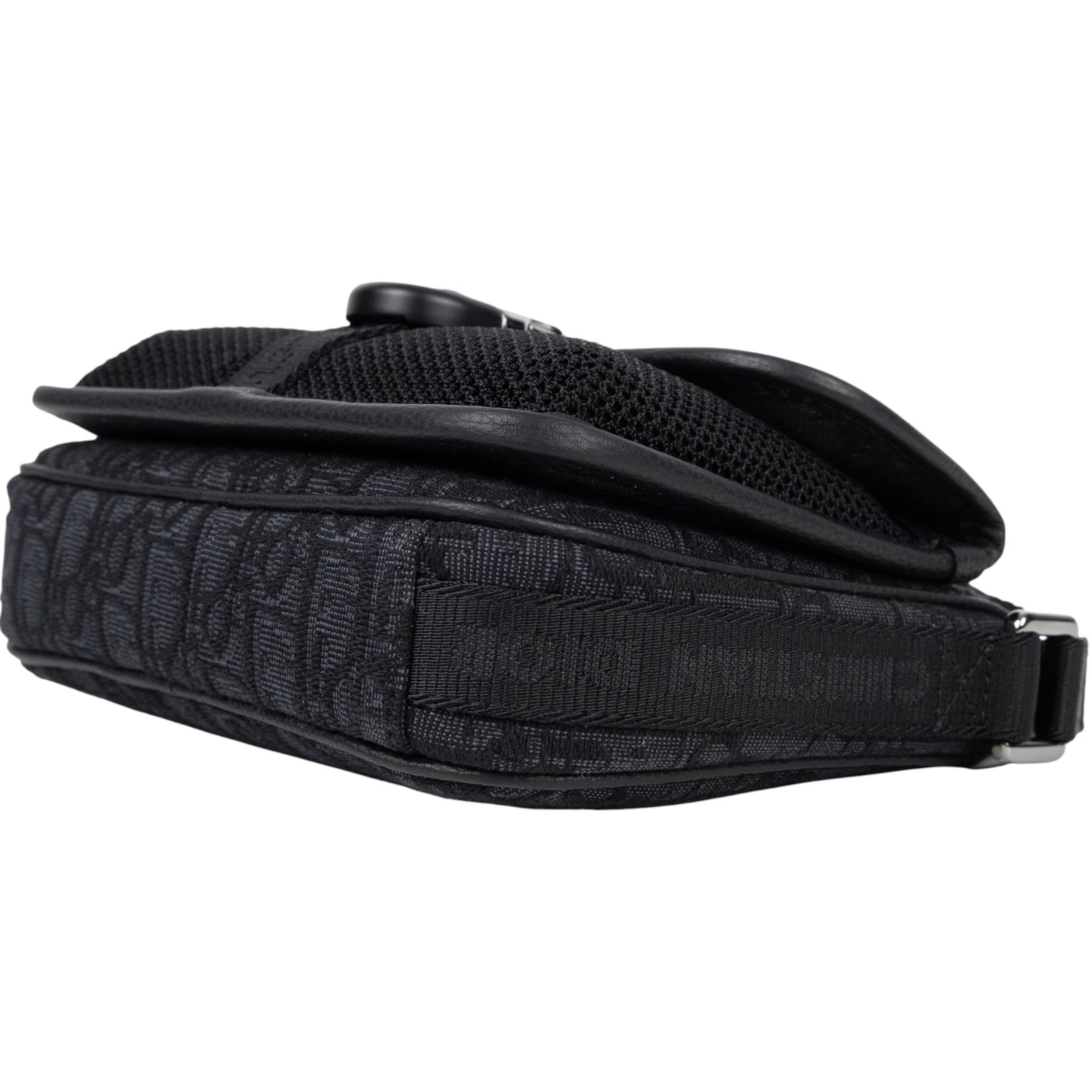 迪奧 CHRISTIAN DIOR Dior 8 Mini Bag 1EIPO312YKY 黑緹花DIOR8郵差包 防塵袋/保證卡