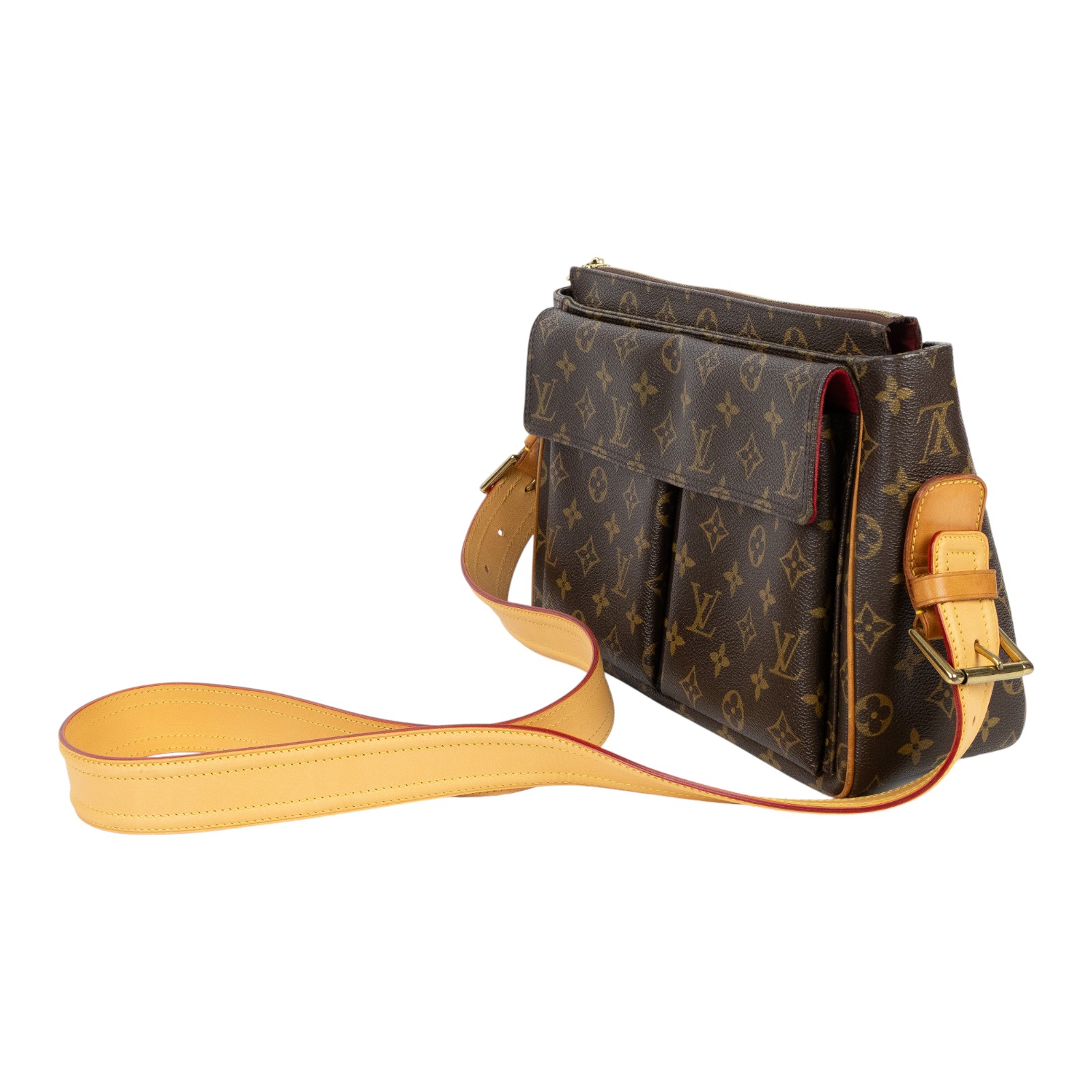 路易威登 LOUIS VUITTON Viva Cite GM 肩背包 經典帆布 M51163 原花VIVA CITE GM 無附屬品