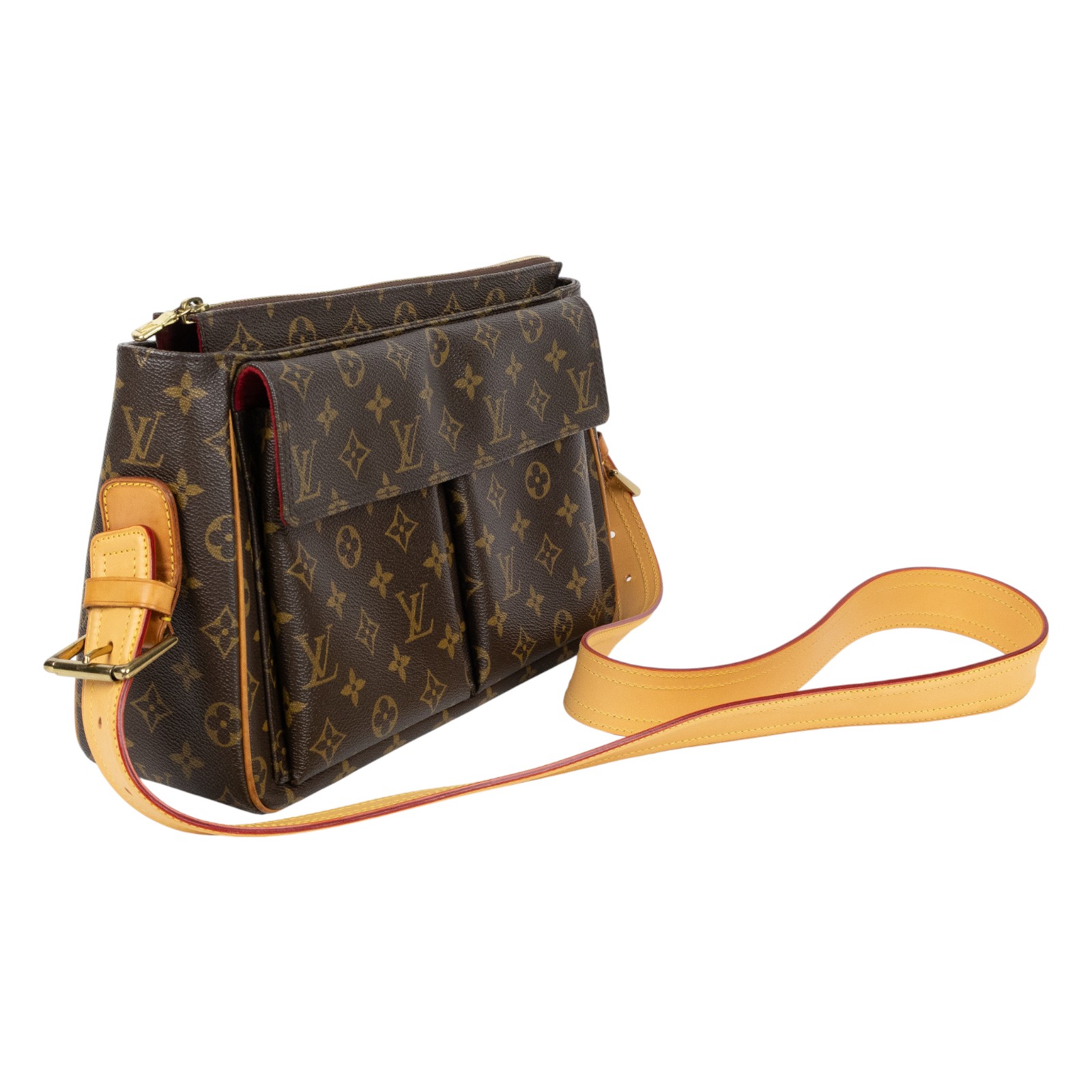 路易威登 LOUIS VUITTON Viva Cite GM 肩背包 經典帆布 M51163 原花VIVA CITE GM 無附屬品