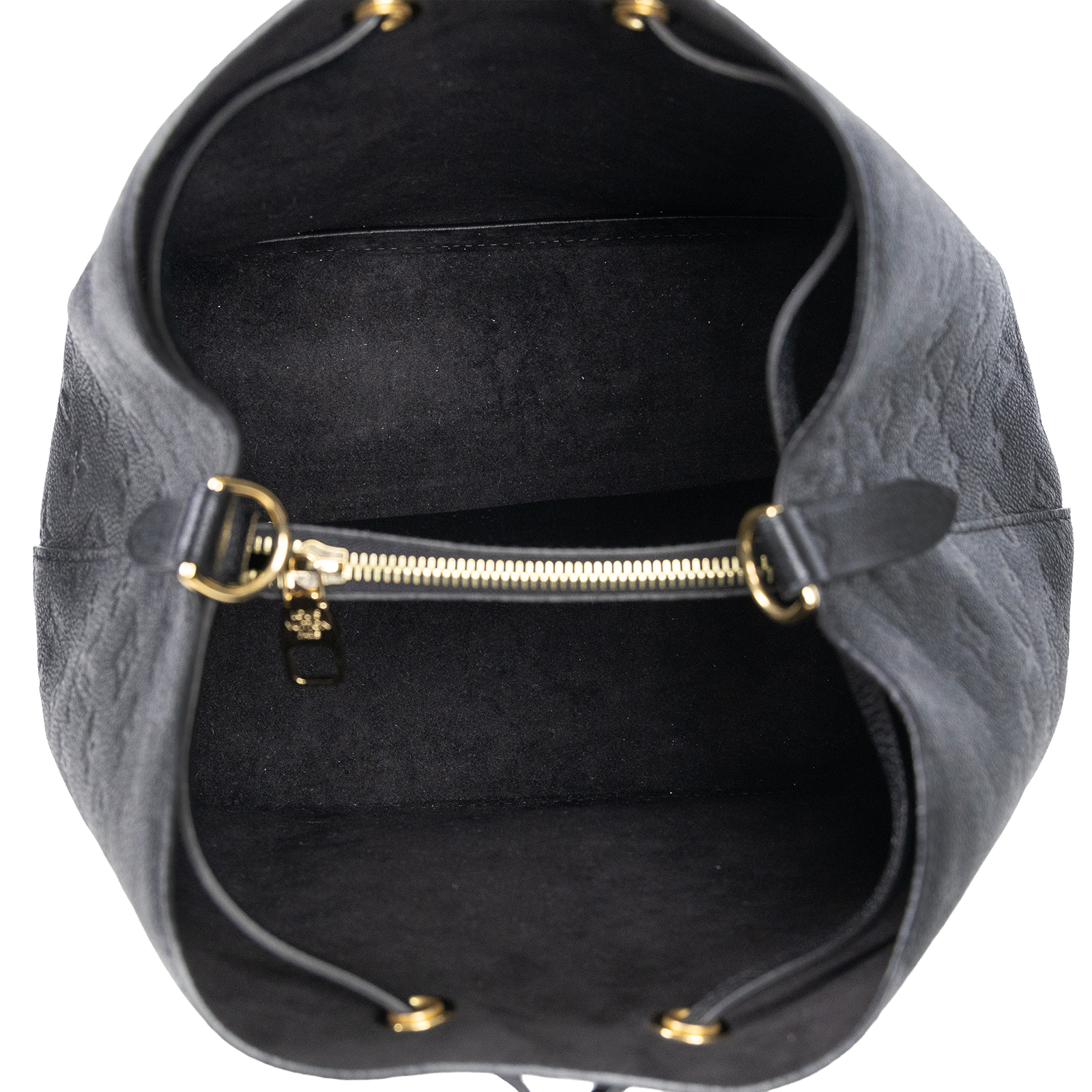 路易威登 LOUIS VUITTON NéoNoé MM 黑色 粒面壓花牛皮 束口水桶包 M45256 晶片款  原廠盒子/防塵袋/背帶2/購買證明