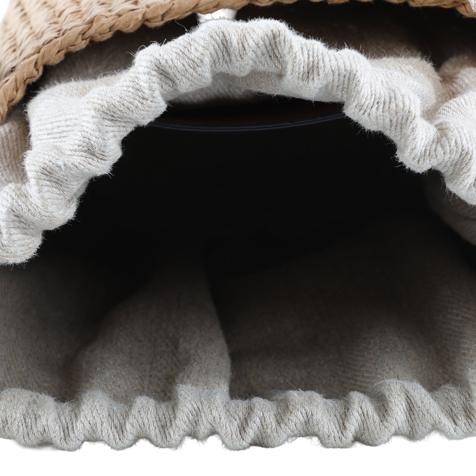 蔻依 CHLOE Woody Small 手提包 CH22SS381G55101 MIFUKO 草編水桶包 防塵袋/購買證明/保證卡