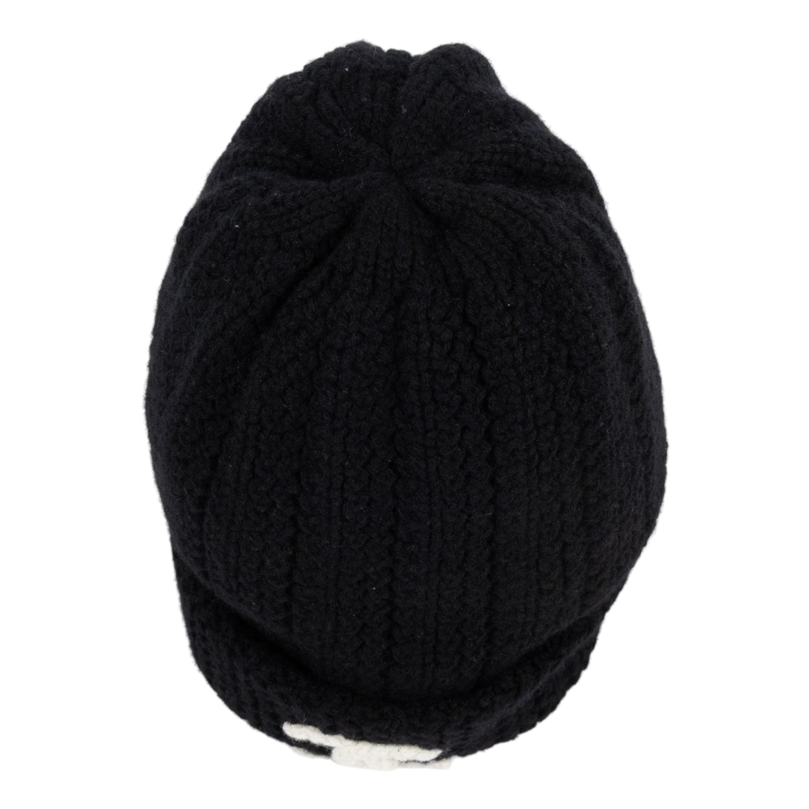 香奈兒 CHANEL CC LOGO 針織 毛帽 帽子 AAA398 黑雙C毛帽 無附屬品