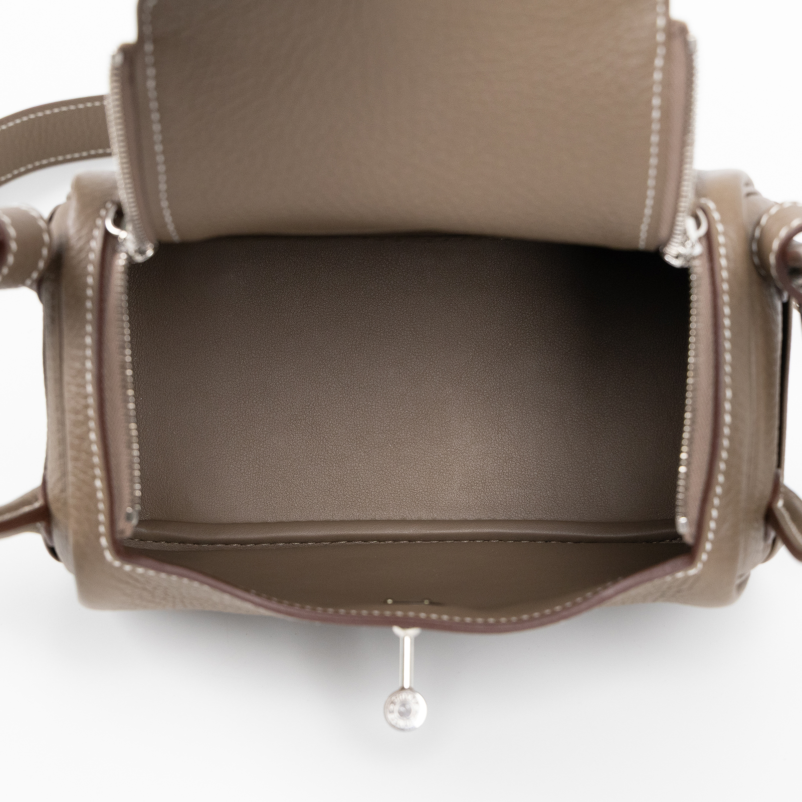 愛馬仕 Hermes Lindy 琳迪包 迷你 LDM Z MM 185 FH Z刻 大象灰MINI LINDY 原廠盒子/防塵袋/購買證明