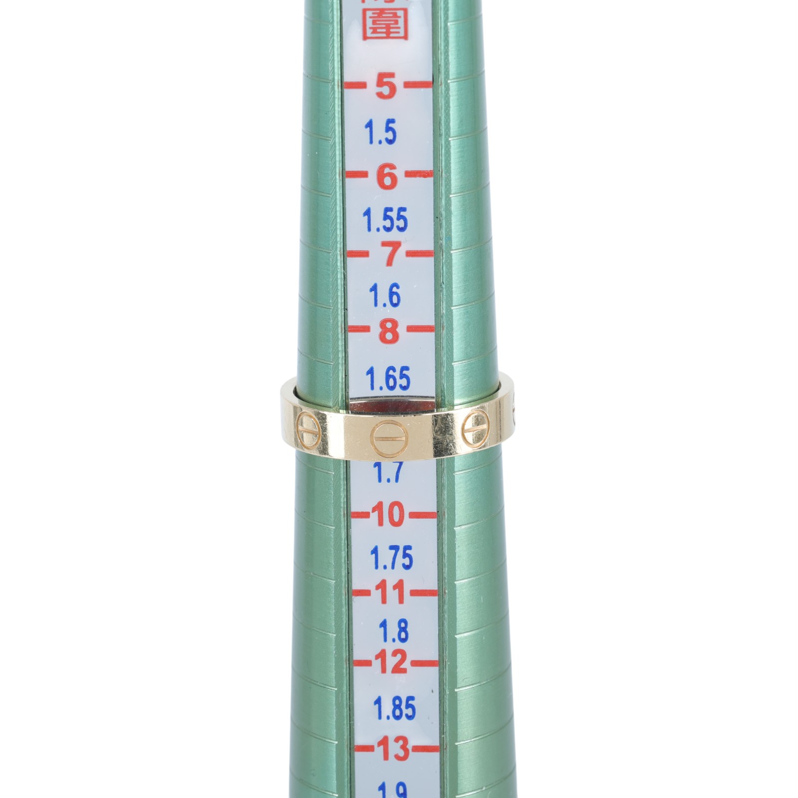 卡地亞 CARTIER Love 戒指 小型款 B4085049 18KYG LOVE戒指 #49 原廠盒子2/保證卡/購買證明