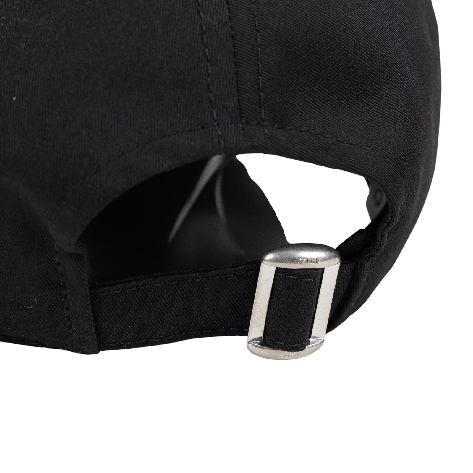 思琳 CELINE 棉質棒球帽 2AUS9242N_M 黑棒球帽#M 防塵袋/購買證明