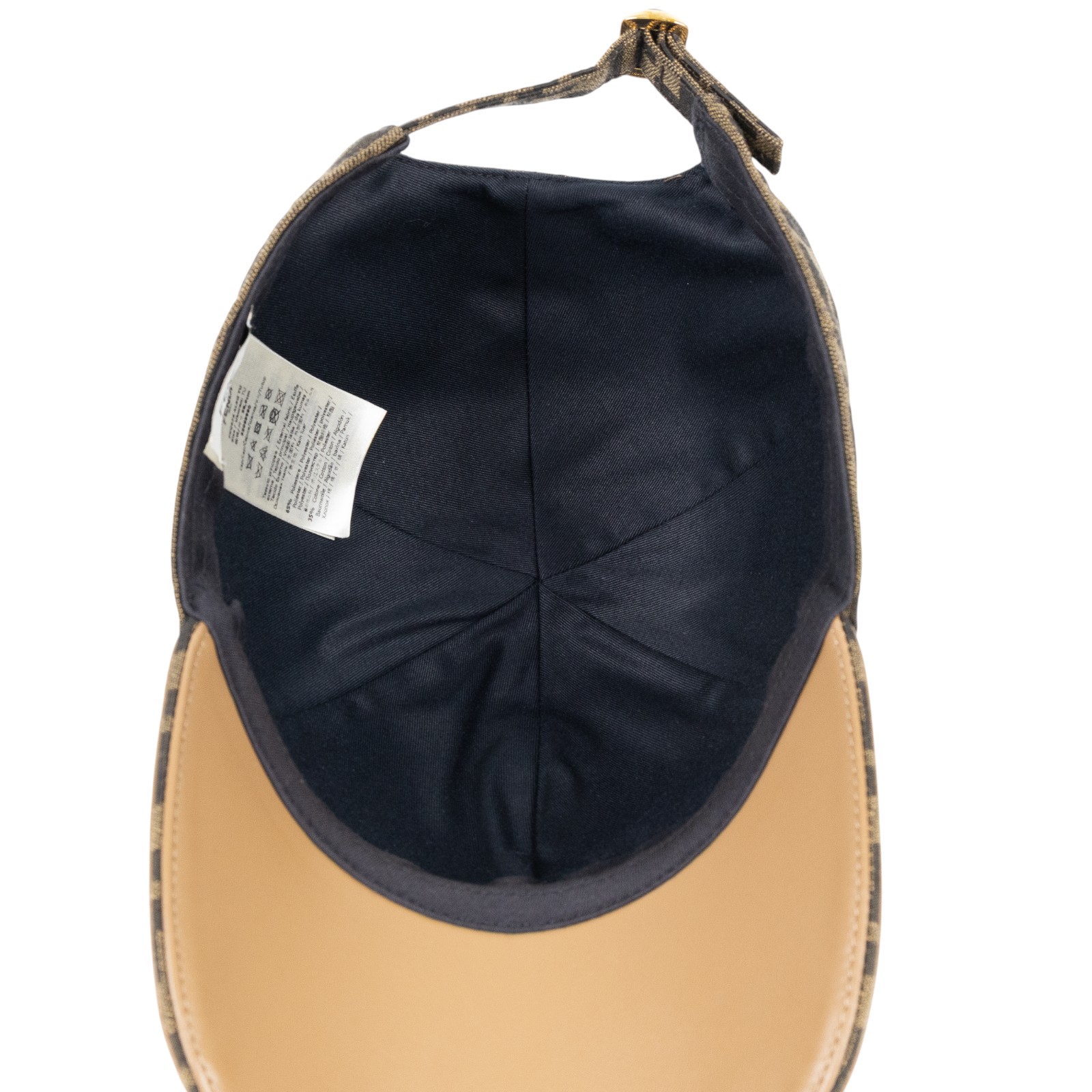 芬迪 FENDI Zucca FF提花 棒球帽 FXQ675ALSG_58 FF棒球帽 防塵袋