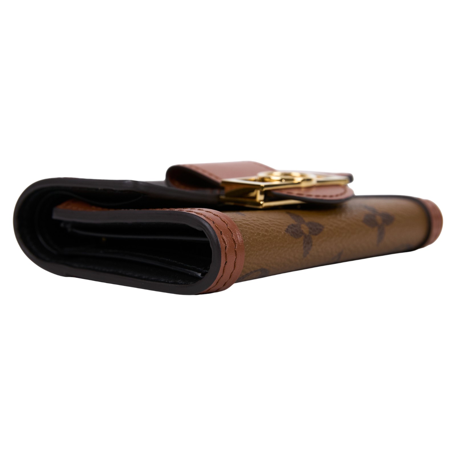 路易威登 LOUIS VUITTON Dauphine 小型錢包 短夾 M68725 晶片款 Dauphine 短夾 防塵袋/原廠盒子/購買證明影本